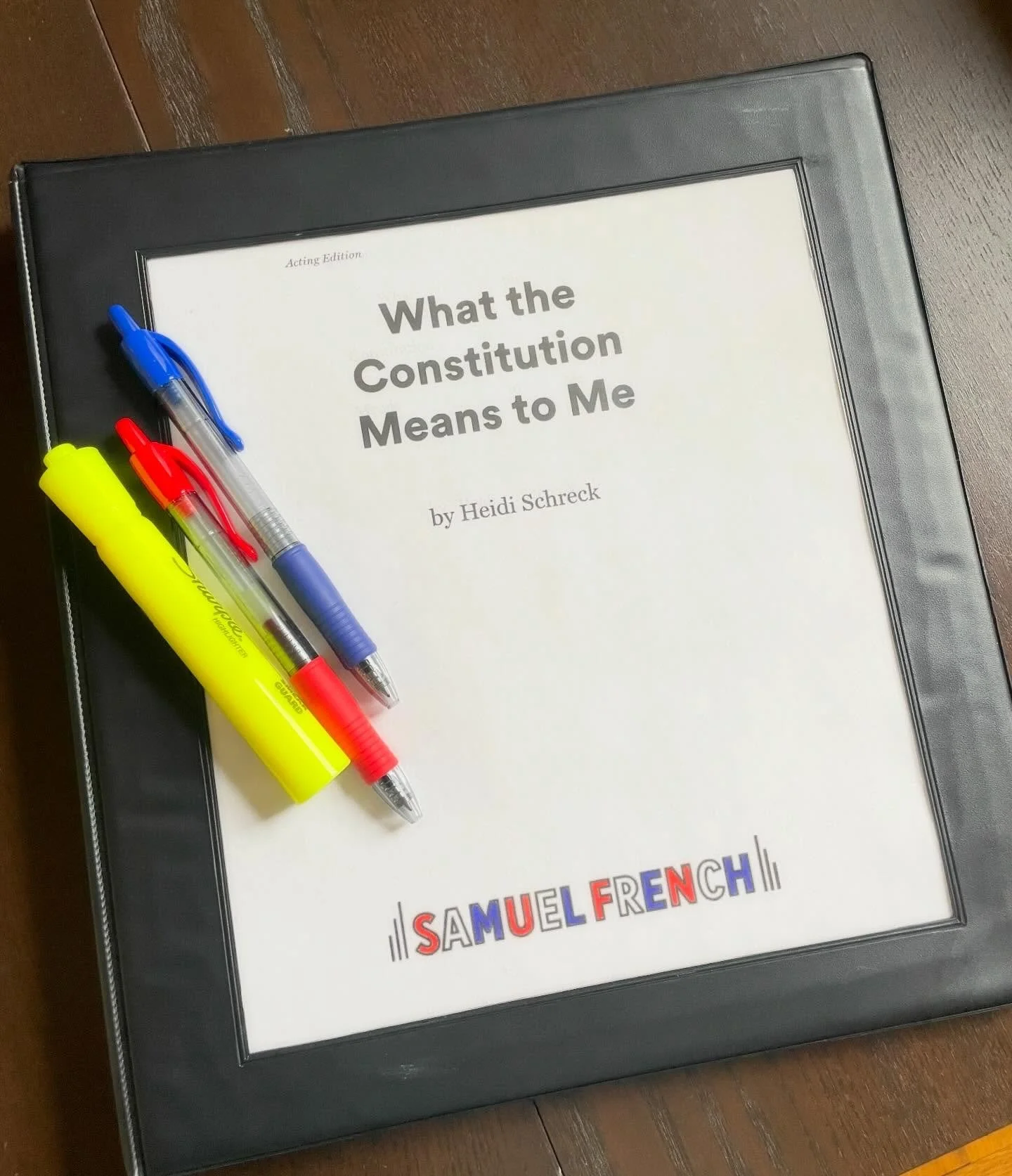 Up next&hellip; 🎭🇺🇸

Heidi in What the Constitution Means to Me at Cape May Stage. I&rsquo;m thrilled and honored to interpret and share such a relevant and important piece of theatre. 

🎟️ Link to tickets in bio

@capemaystage 
#whattheconstitut