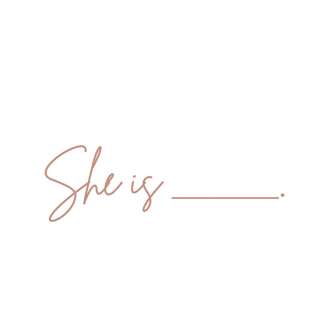 Who is she? 
&bull;
&bull;
How do we define her? 
&bull;
&bull;
What&rsquo;s our role? As women? As women of God? 
&bull;
&bull;
Who are we? 
&bull;
Let&rsquo;s let the word of God and the creator define us. Our identity as prized jewels of heaven, &
