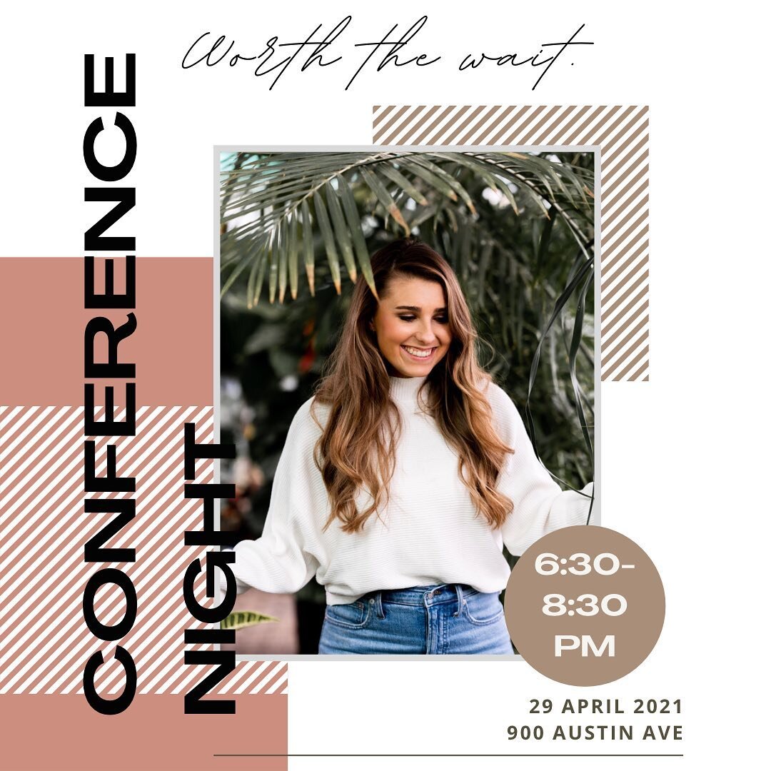 YOU ARE WORTH THE WAIT. 

She is Lovely is doing a conference night!!! 
God put this on my heart in the middle of March to host a night of Worship, teaching and prayer for women! 
THIS. IS. MY. HEART. YALL.👏🏻

God does the most miraculous, gold-fil