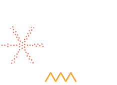 hand-drawn simplified needles in back acupuncture icon