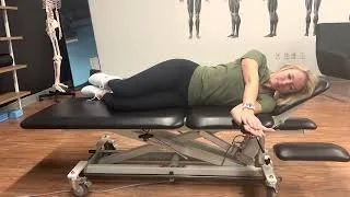 Open book- thoracic rotation 