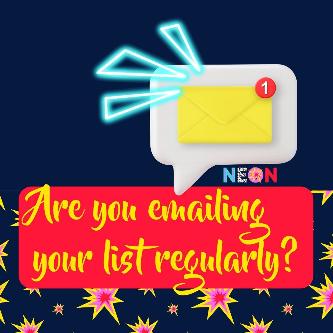 When was the last time you emailed your list? 

If you are not doing this regularly, then you&rsquo;re literally leaving money on the table for someone else who is sending their list emails!

Key points to remember are to send regular, segmented emai