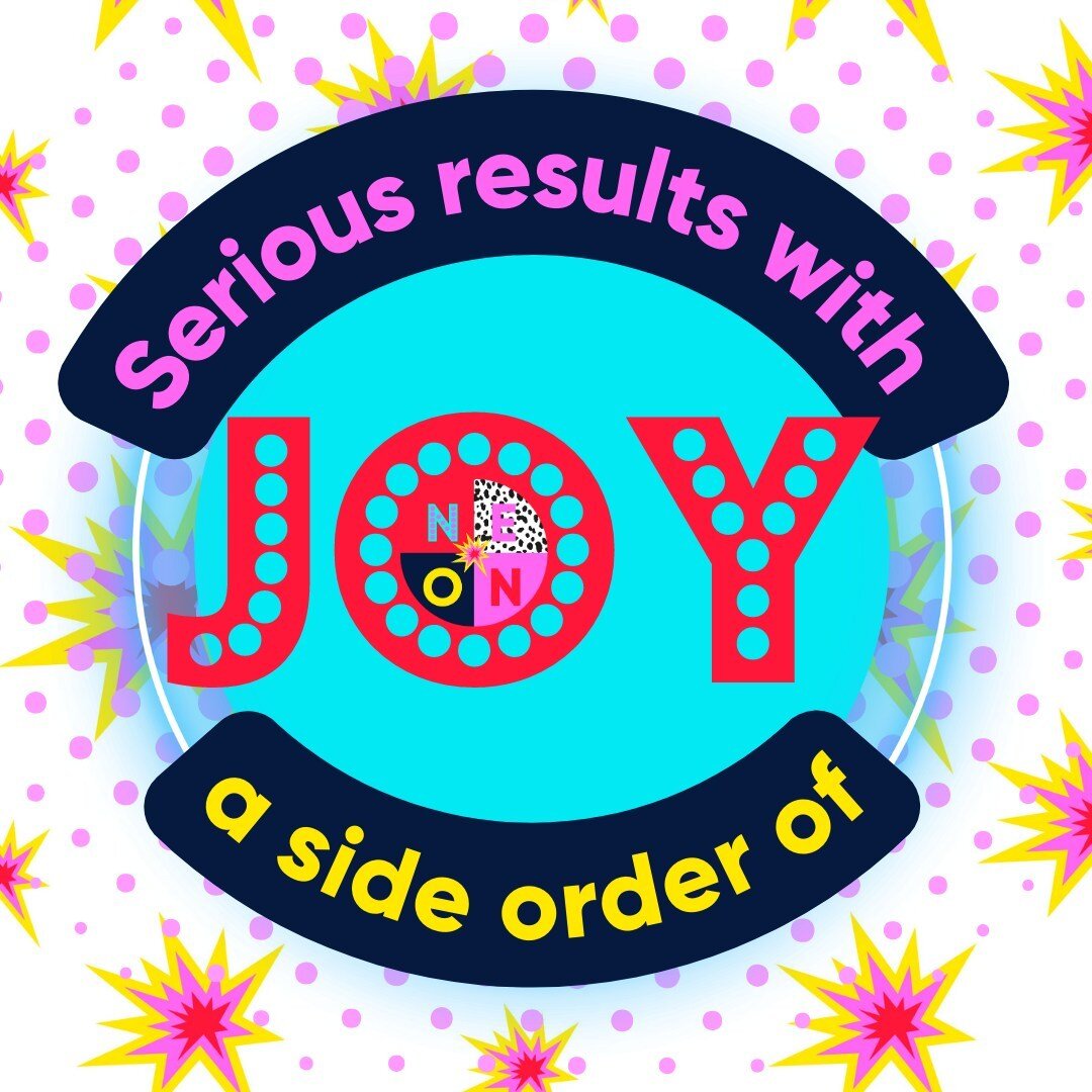 Serious results with a side order of JOY 🥳

At Neon, we&rsquo;re serious about getting the best possible results for our clients. But we believe that we can be serious about results AND have fun doing it. As a team, we laugh a lot together and we al