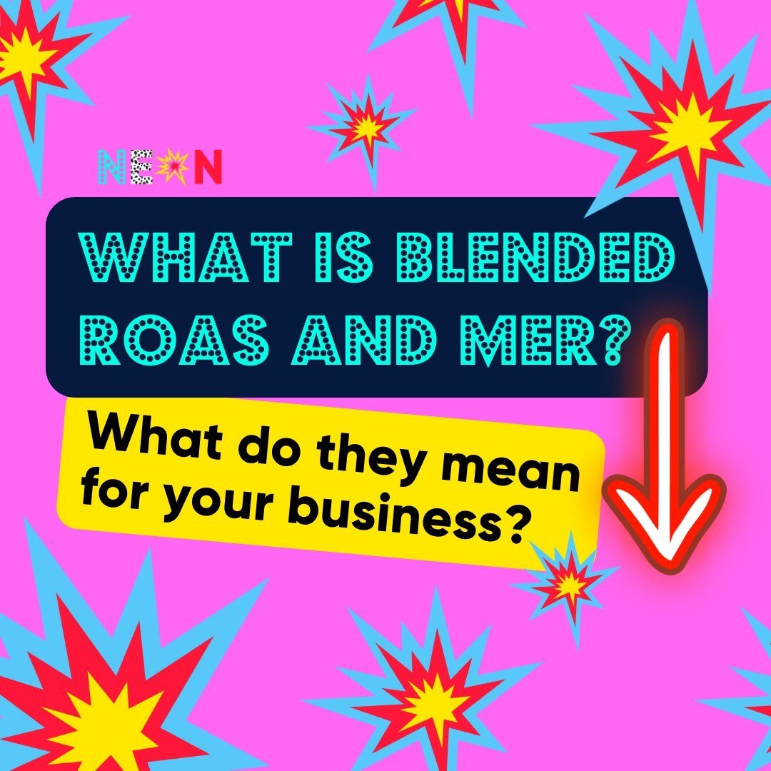 Guess who is back with the abbreviations then?! US. 

ROAS &amp; MER ➡️ so what are they? Buckle up, we are going in ⬇️

Blended ROAS (Return on Advertising Spend) and MER (Marketing Expense Ratio) are both metrics used to measure the effectiveness o