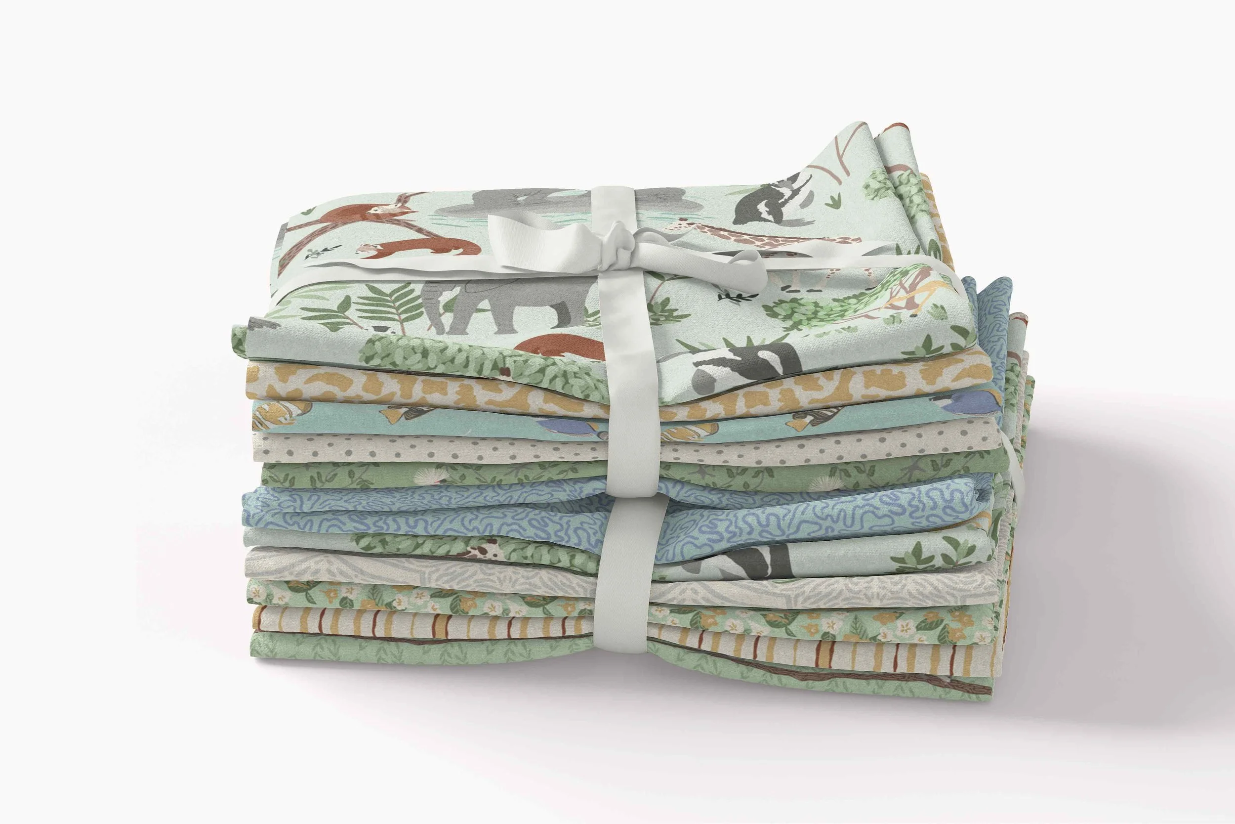 Zoo Land Treasures Fabric Stack