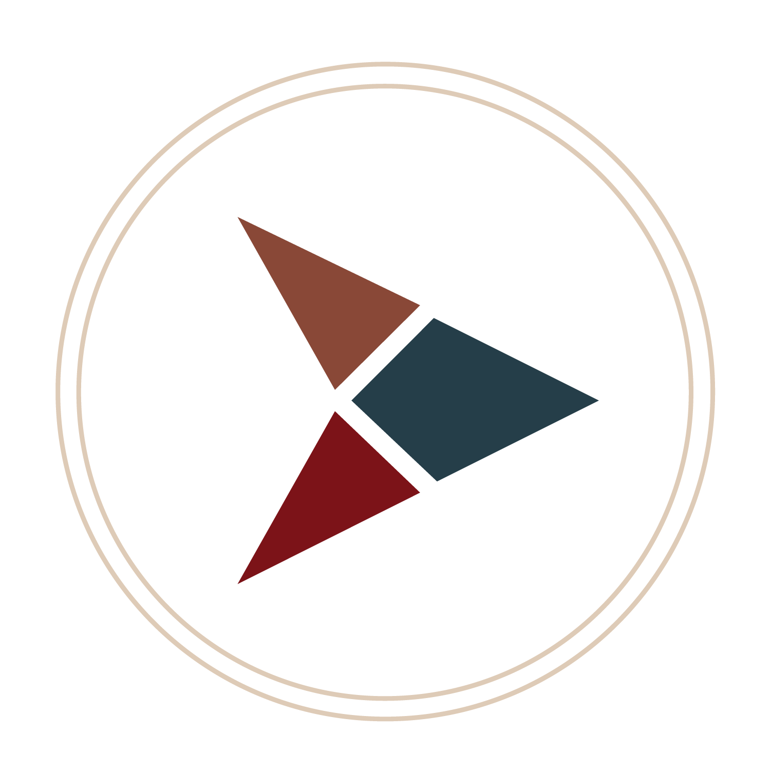 A radar screen with colorful, moving blips and a large red triangle in the center.