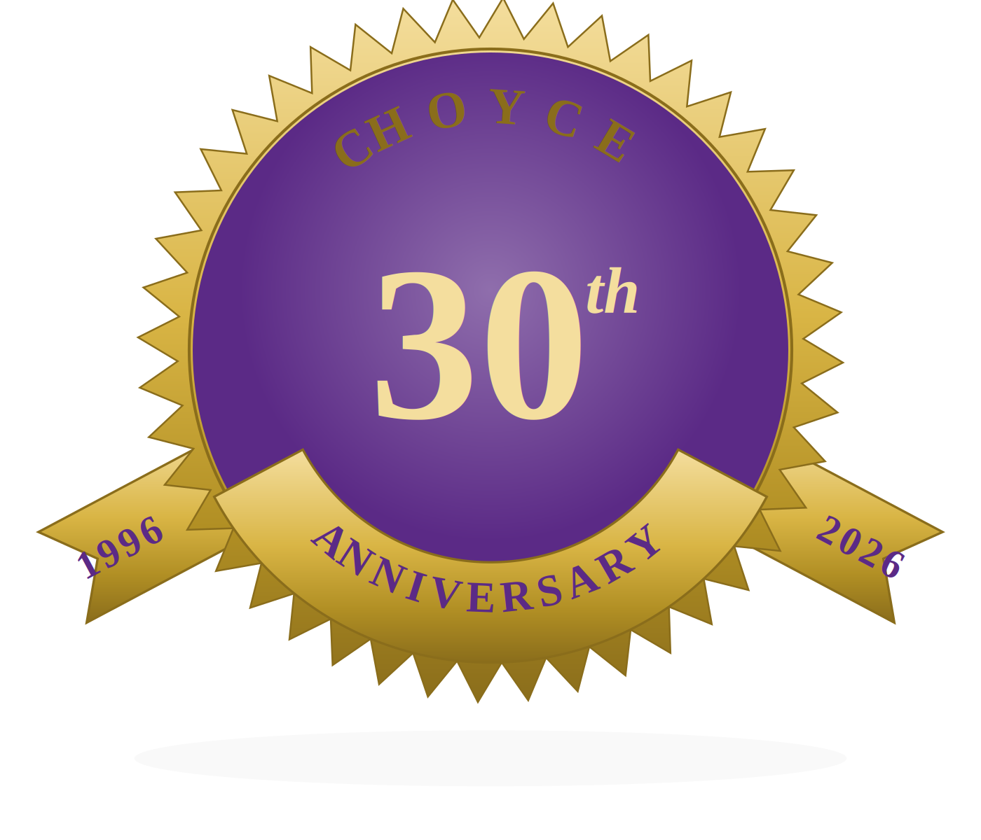 Choyce LLC 30th anniversary seal