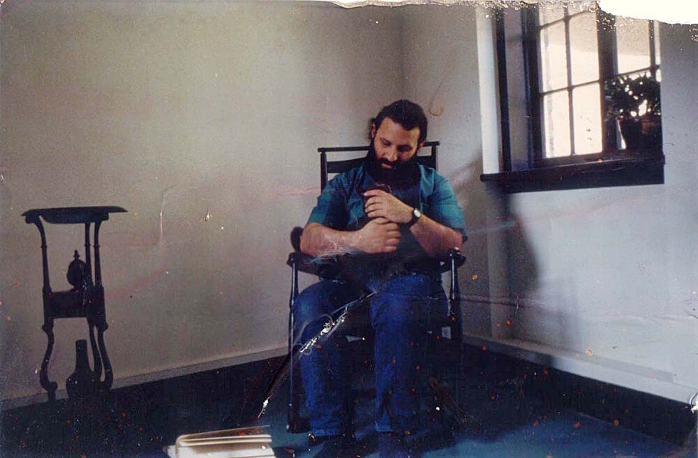 Brian Buczak, Brian with Black (cat), ca 1980