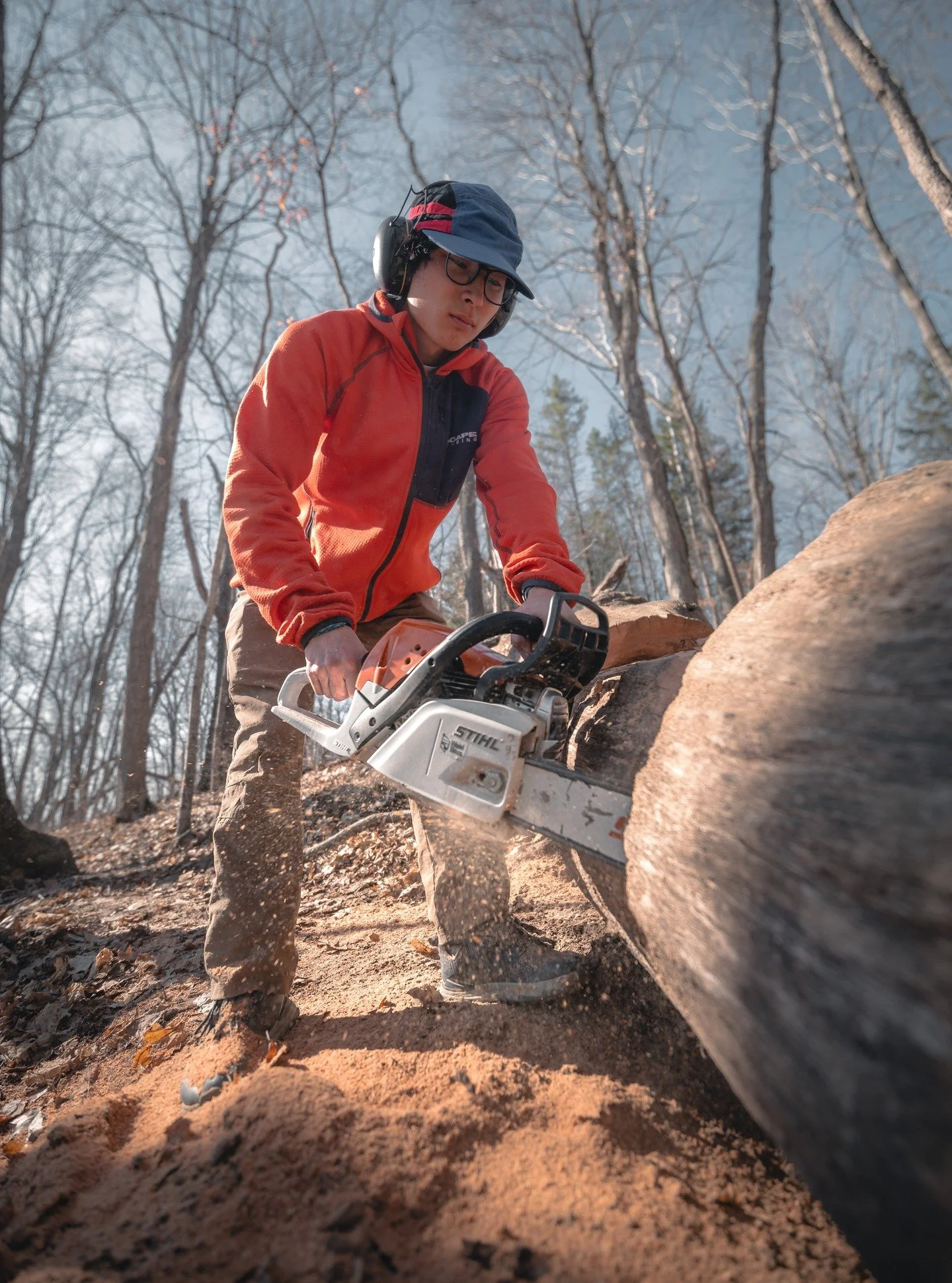 Upper Trail from Gumby Wall to Windy Point and the main trail at PR have all been cleared of downed trees! Huge thanks to Jake Degroat, Jake DeVolder, and @theikebranstad !