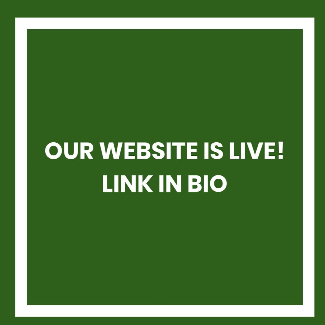Our brand new website is live! Click the link in our bio to learn more about our story, our product, and our process. Thank you again for all the support and a huge shout out to @fifi2533 for all her hard work in bringing this to fruition. 💚