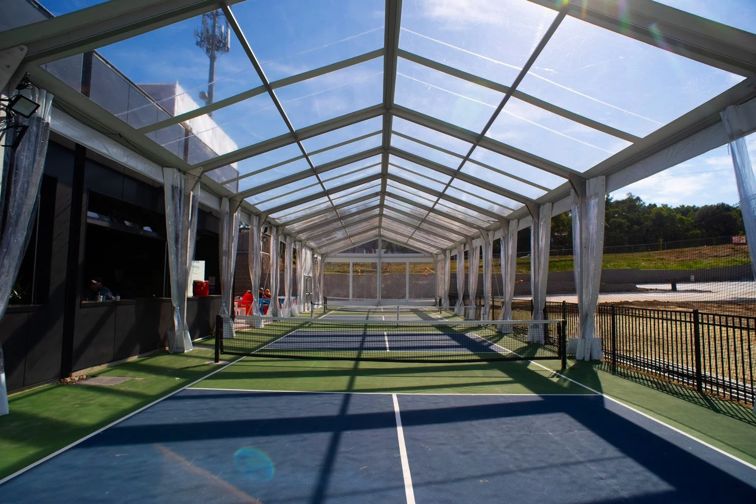 Book A Court Blue Sky Patio Pickleball