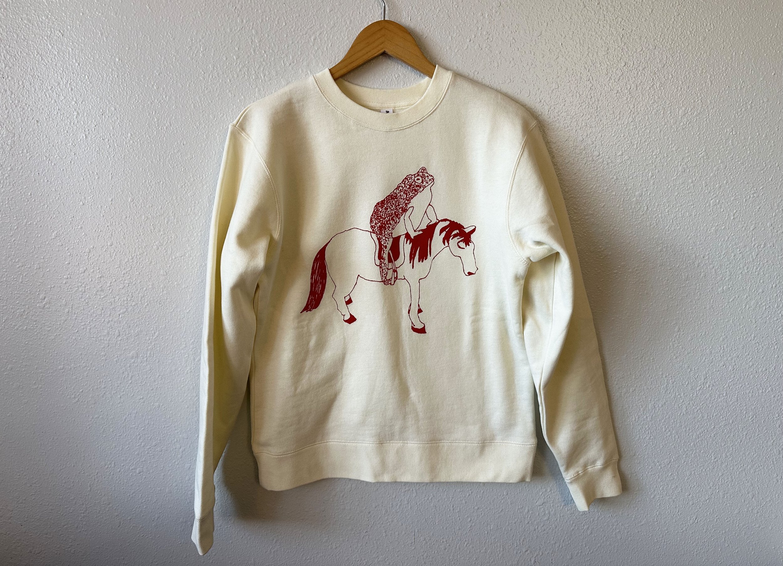Toad on Horse Sweatshirt
