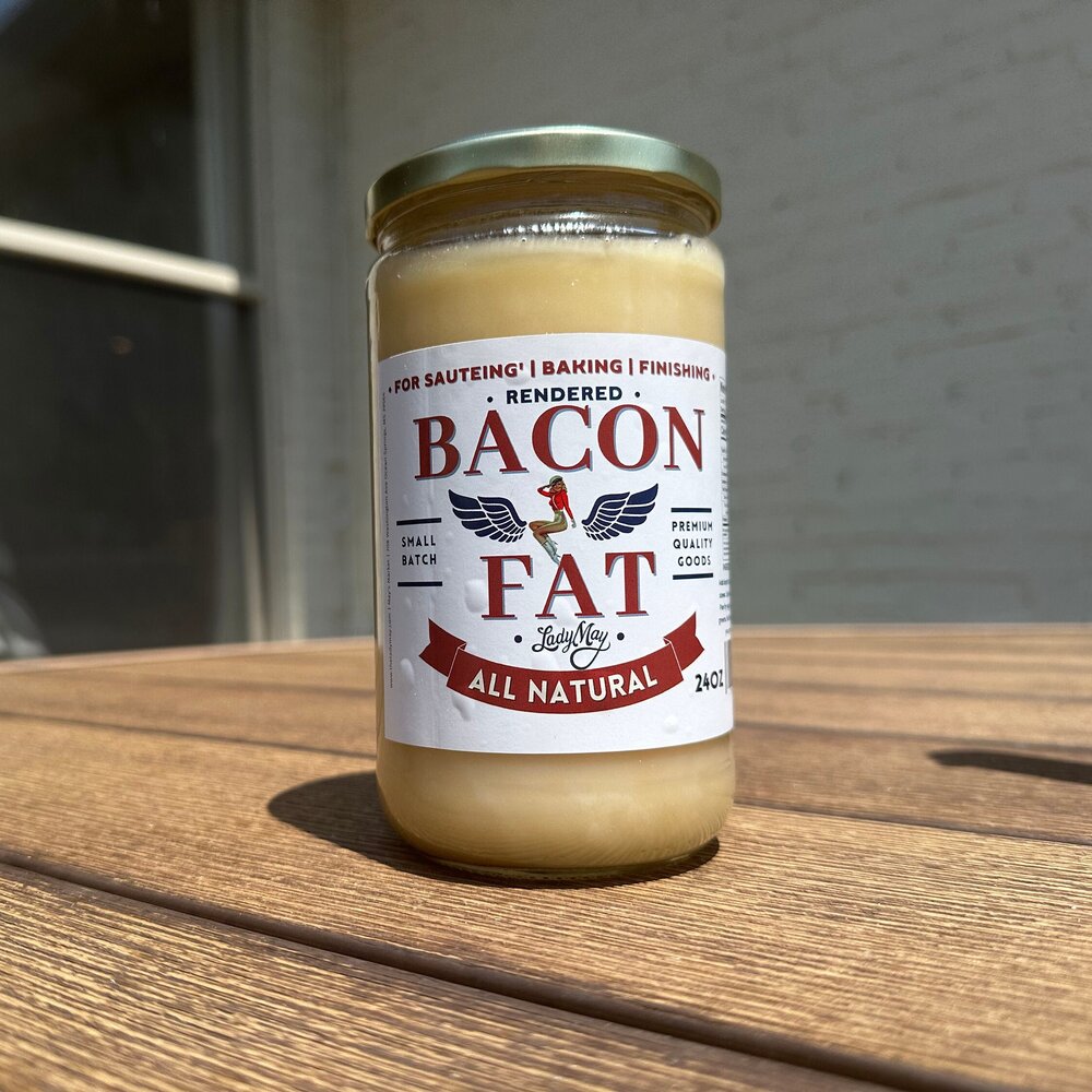 All Natural Bacon Grease for Cooking, 24oz — The Lady May