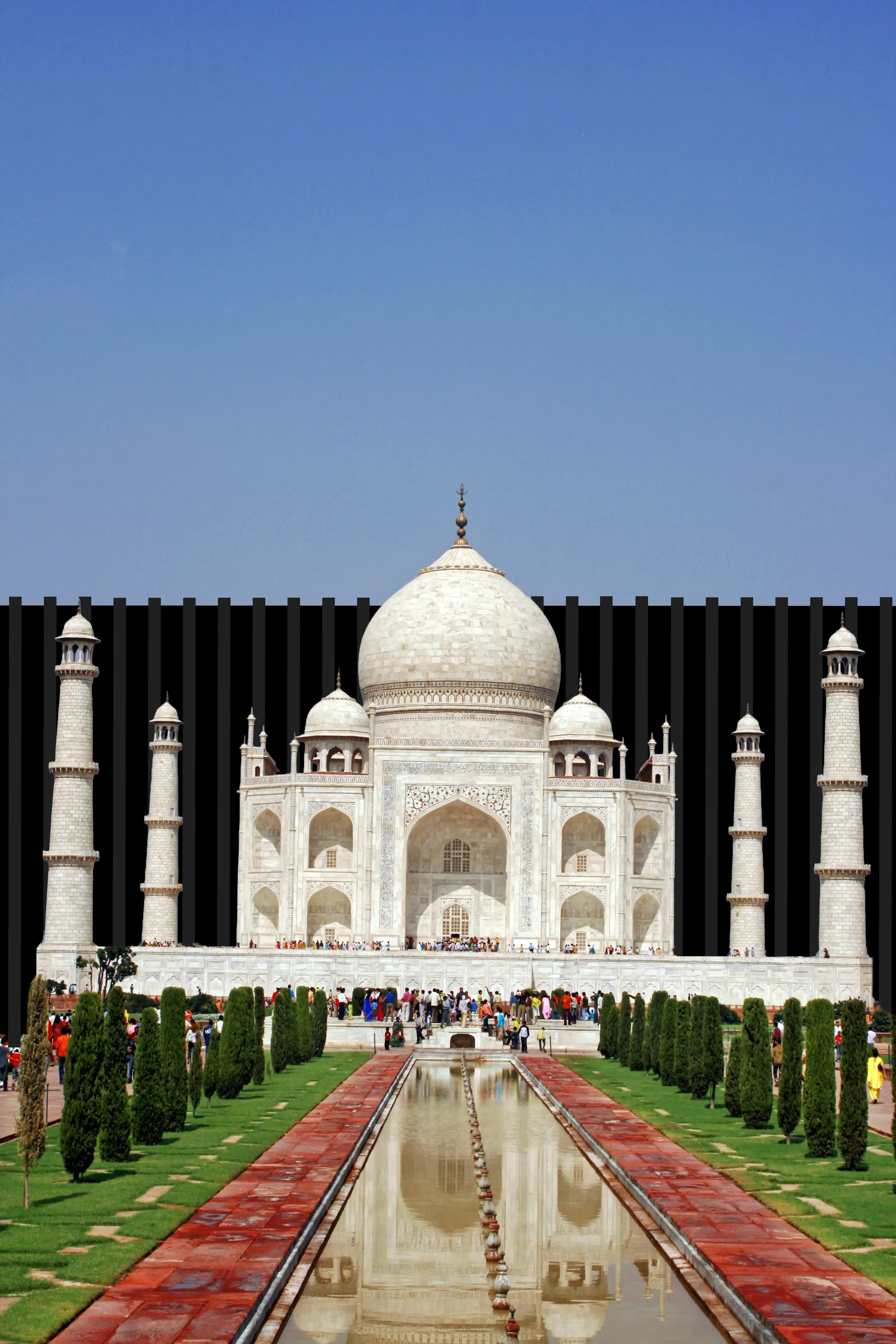  Photograph by Getty Images The Taj Mahal, Mausoleum in Agra, India 