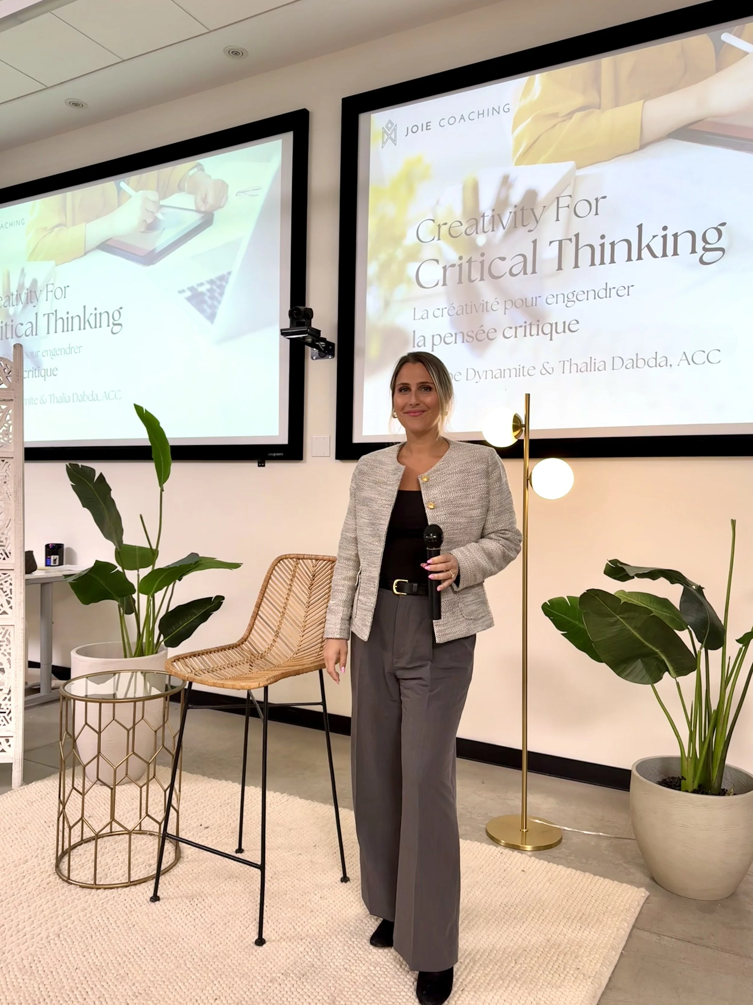 Corporate training at GDI in Montreal - Joie Coaching