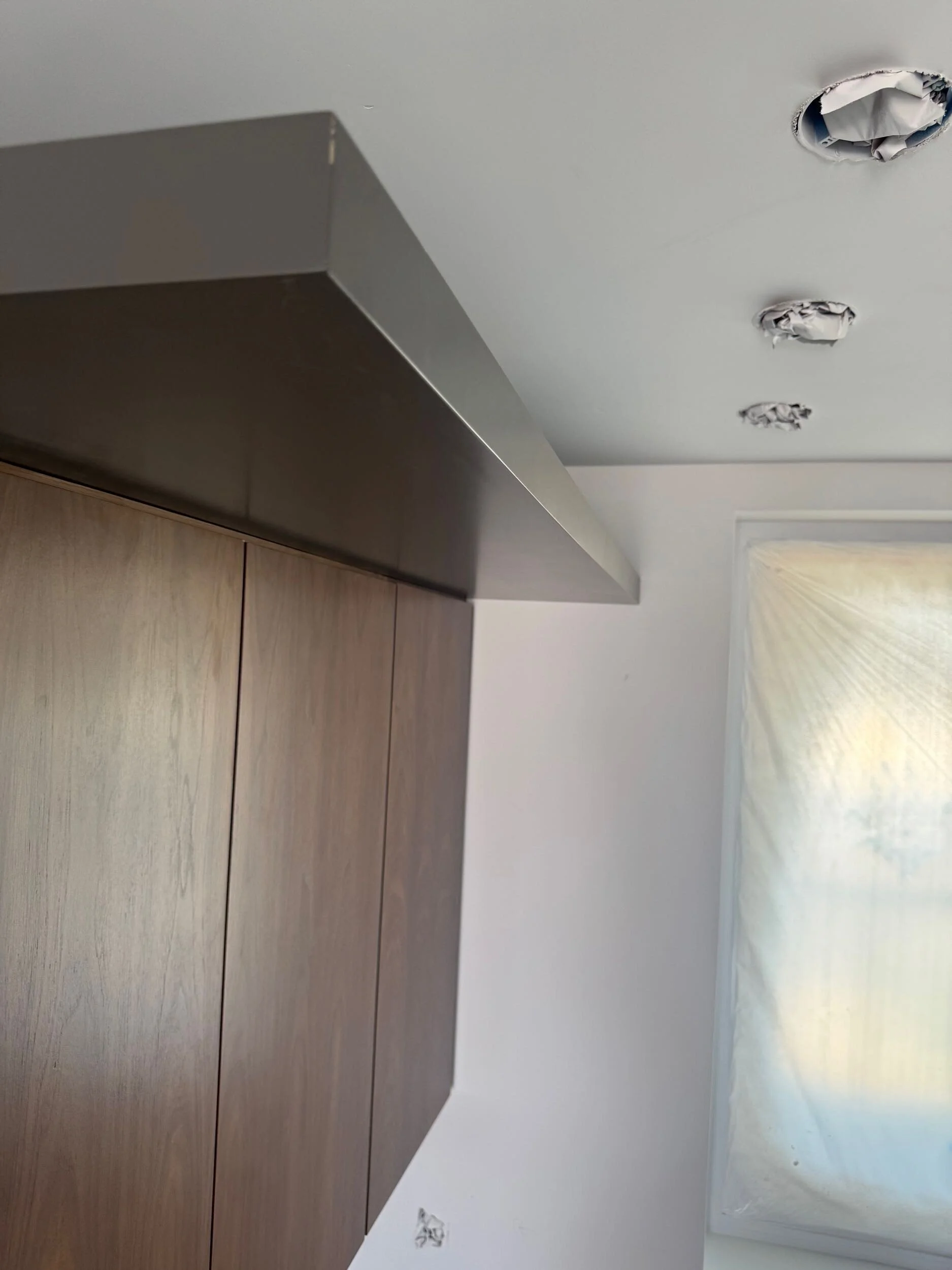 Kitchen Cabinet Installation & Living Space Progress