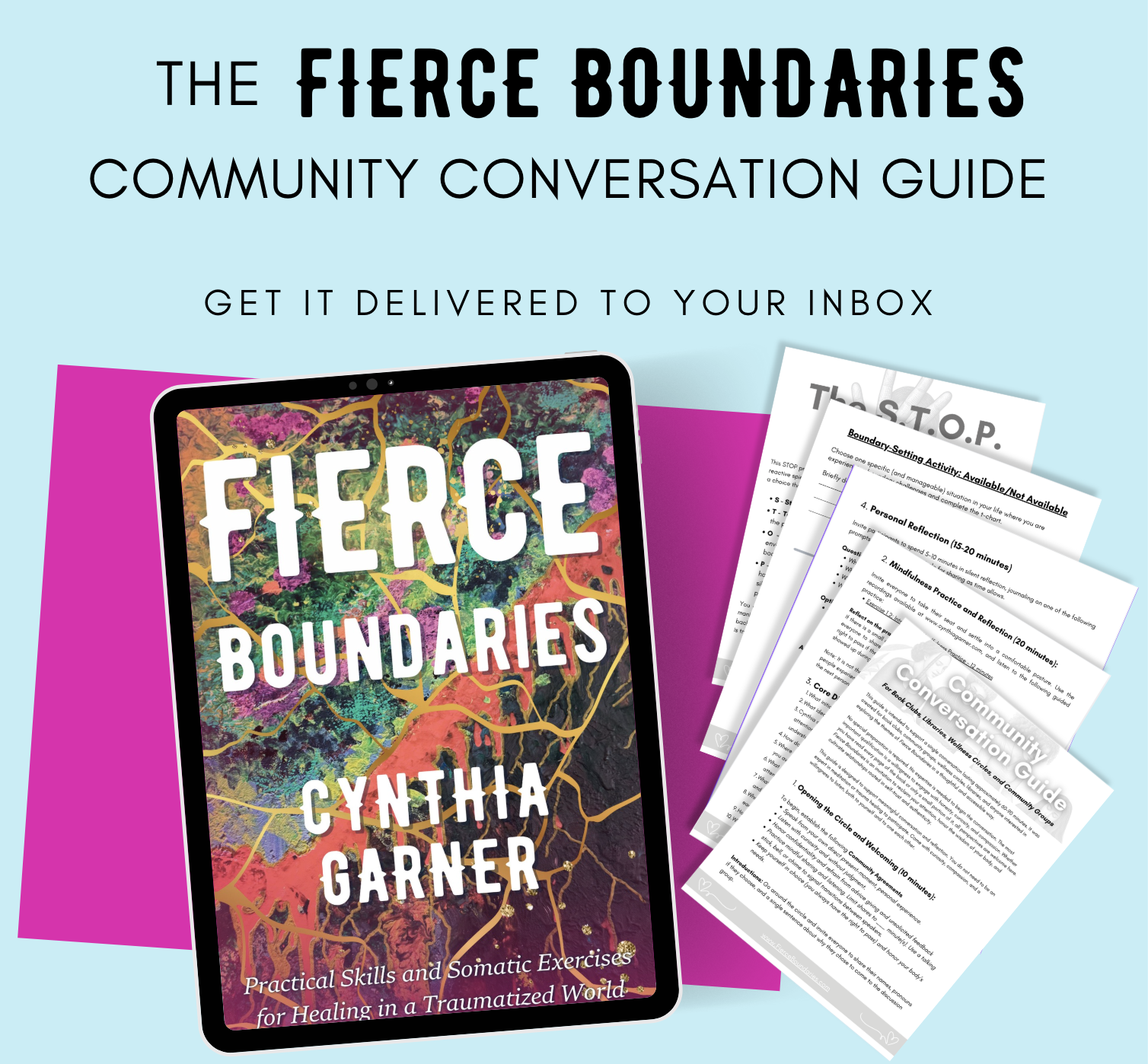 Free Community Conversation Guide for Fierce Boundaries
