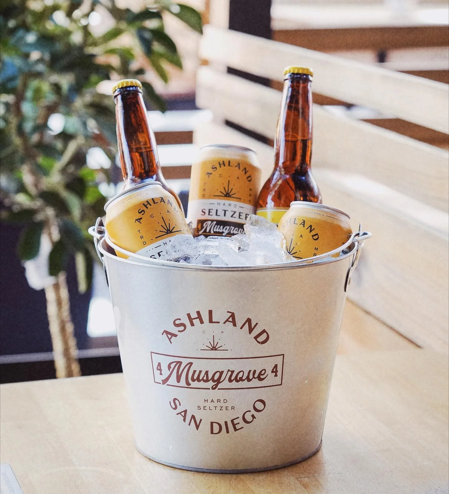 Day games = day buckets! ⚾️🍺 Get a $30 bucket (5) of @ashlandhardseltzer Musgrove Mango, @modelousa, @pacificobeer or @topochicoalcus!