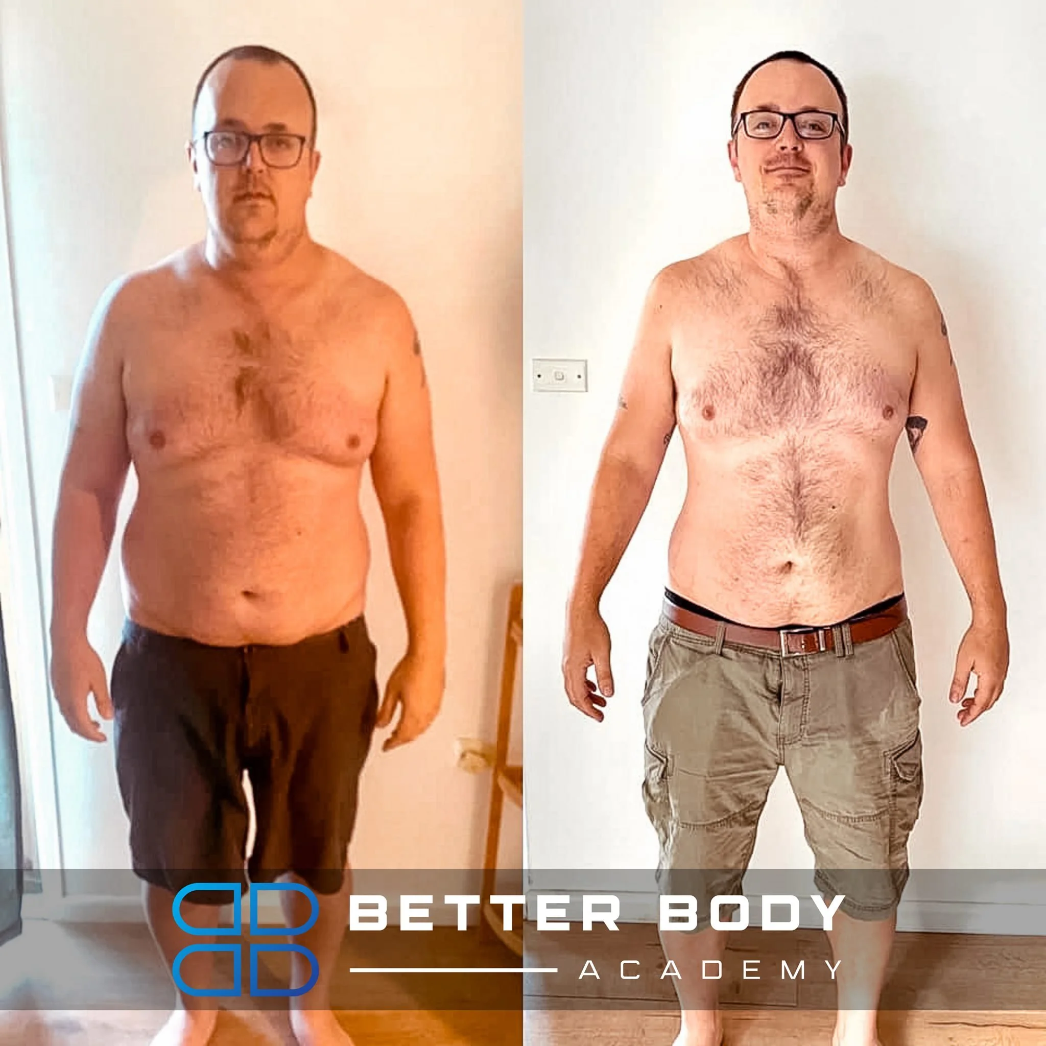 THE WEIGHT HE NEEDED TO LOSE WAS NOT ON HIS BODY… ALTHOUGH THAT’S AMAZING TOO!