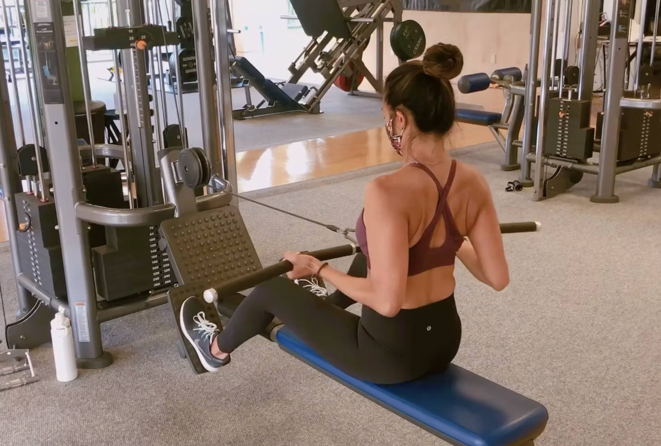 Wide-Grip Underhand Seated Cable Row