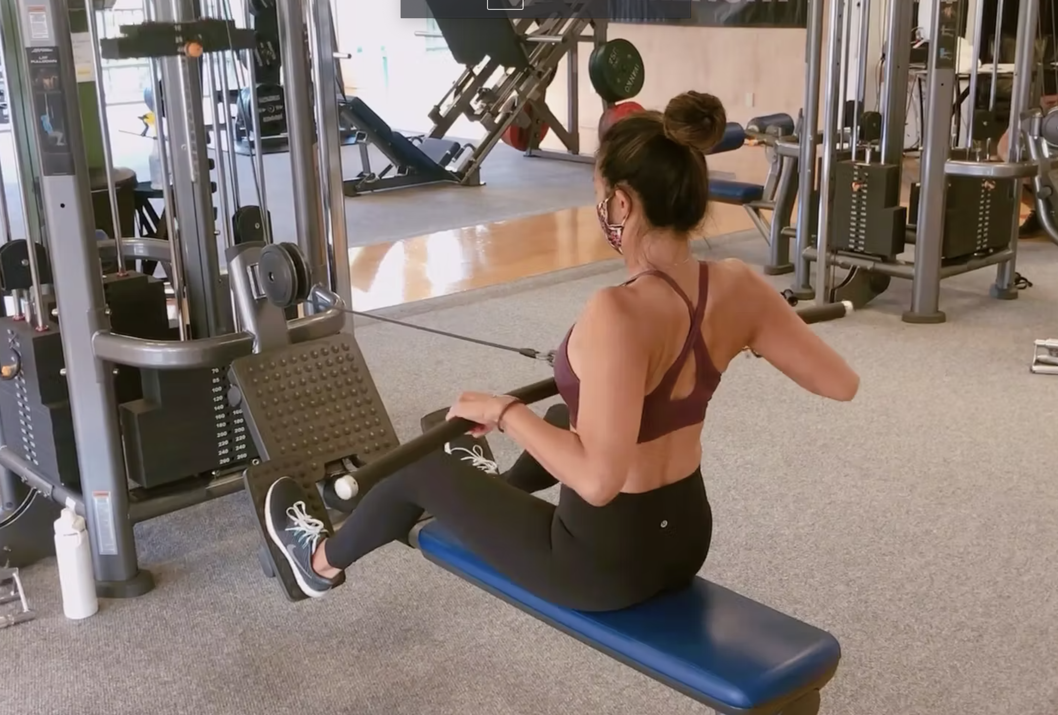 Wide-Grip Overhand Seated Cable Row