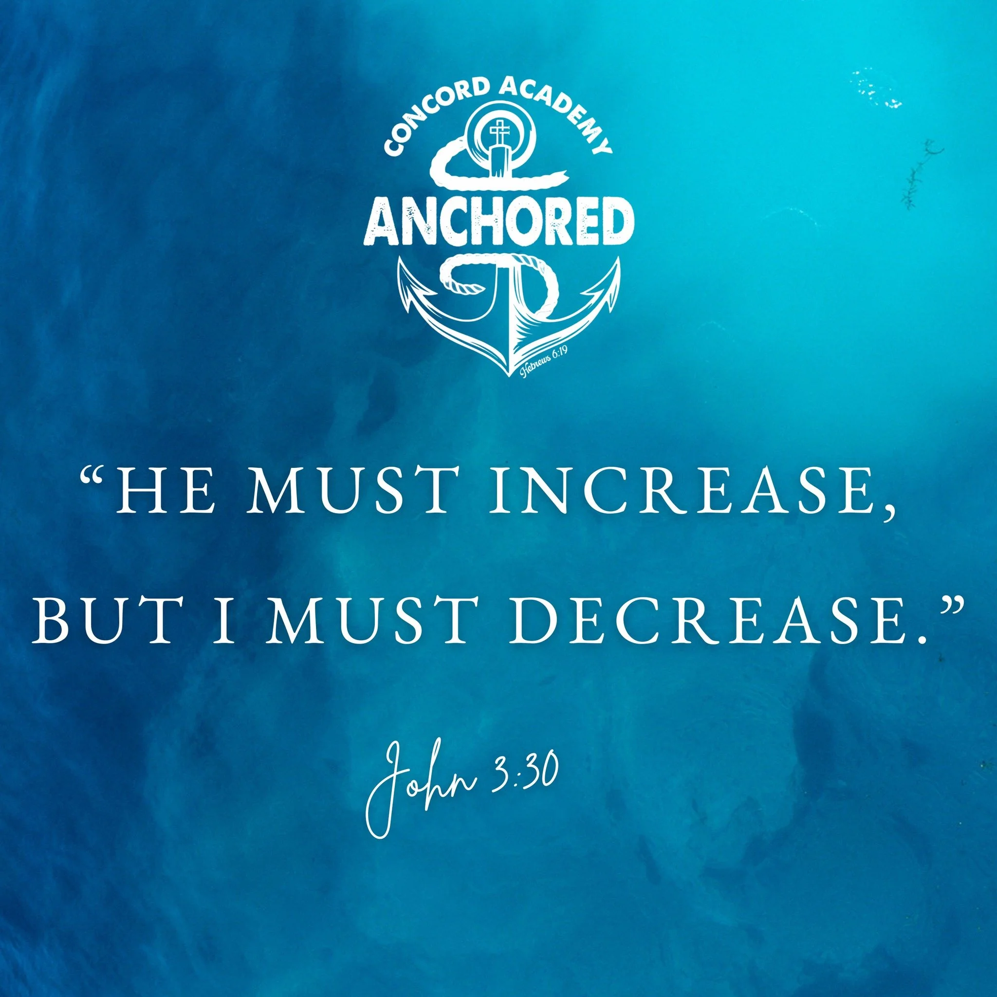 ⚓ ANCHORED IN THE WORD ⚓
#concordcademync #lovingJesus #changingtheworld