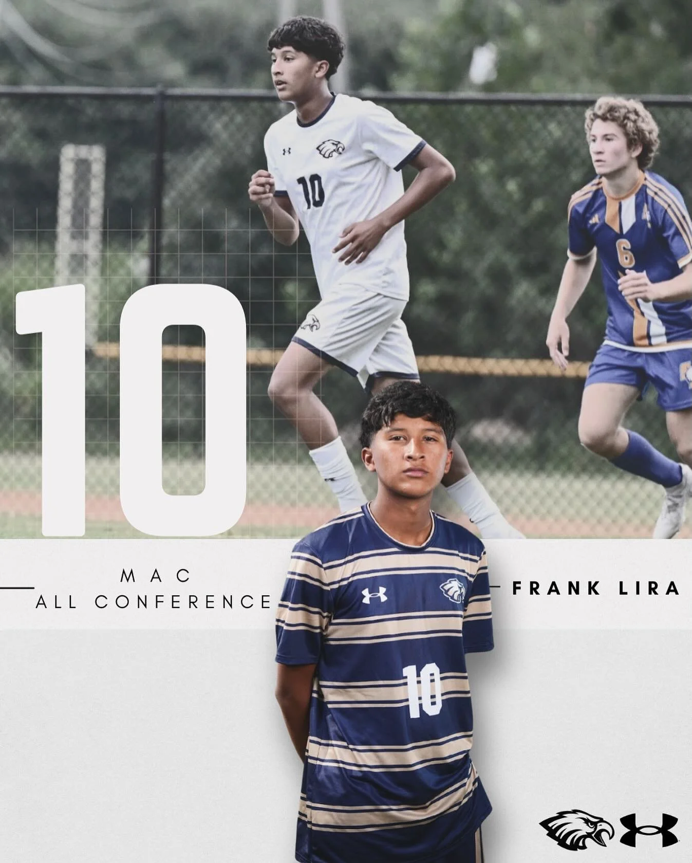 Congratulations to Junior @__.frankk on being voted to the MAC All-Conference Team.
#MACAllConference #AllConferenceSoccer #CAEagles #EaglesFly🦅
🎨 by @helenb_156