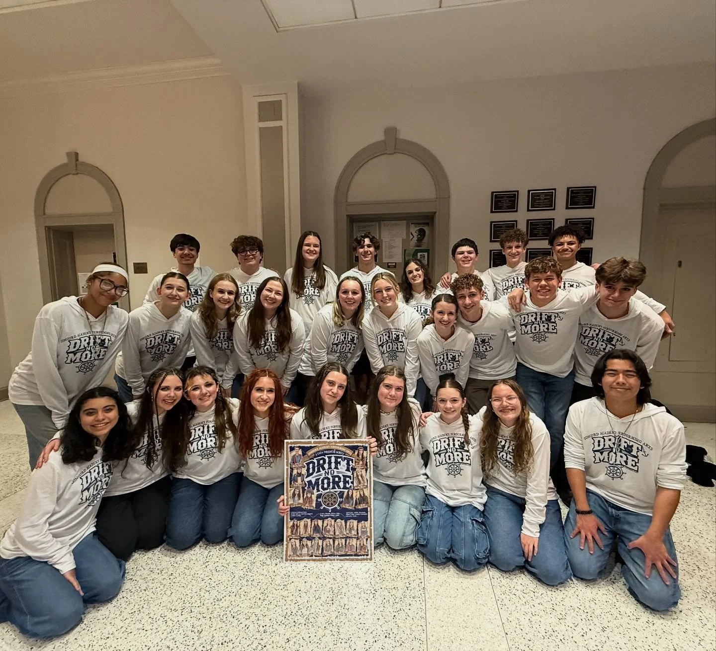 Time to let Drift No More set sail🌊
&bull;
Remarkably proud of our NCTC cast of Drift No More as they closed out a fantastic show at the @nctheatreconference States competition!
&bull;
Help us also celebrate some of our amazing award winners:
🌊Vale