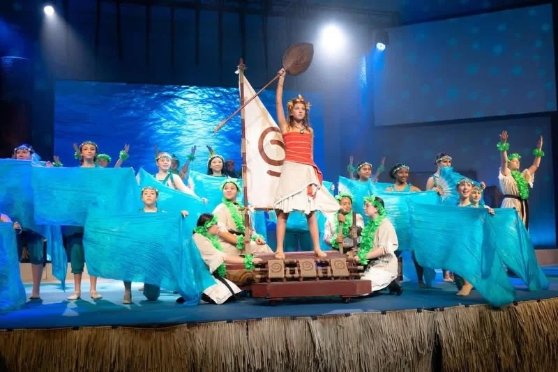 One final bravo to the cast and crew of Moana Jr. as they finished their run of shows this past weekend. We can&rsquo;t wait to see How Far these amazing performers Will Go🌊🌊🌊