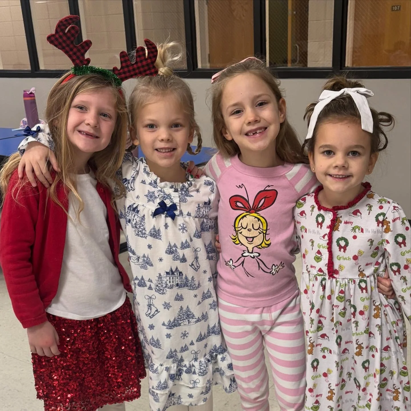 Merry &ldquo;Grinchmas&rdquo; from Mrs. Lithgow&rsquo;s class. They are officially too cute to steal Christmas! 🎁💚

#concordacademync