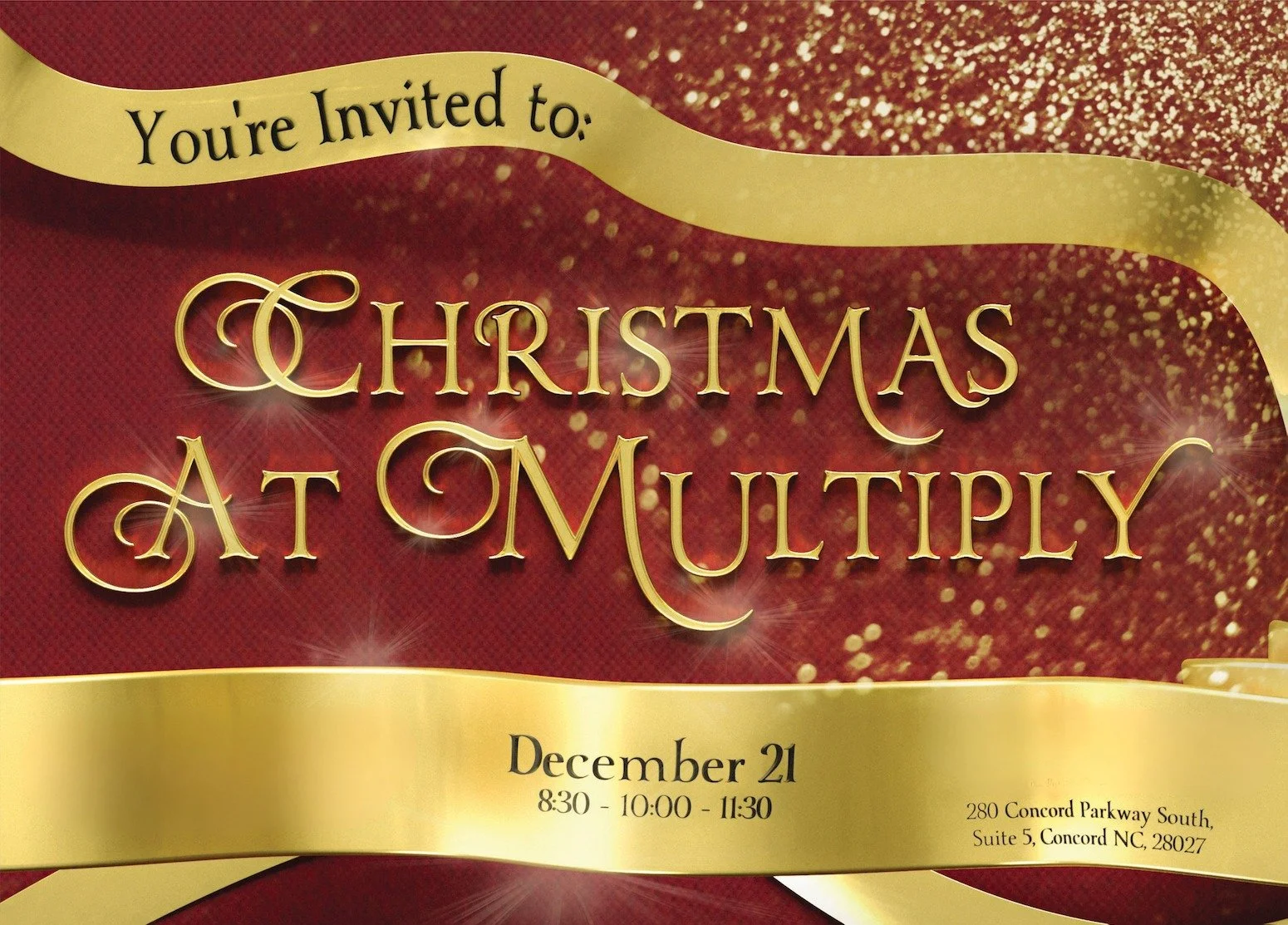 🕯️ Eagle Family, you&rsquo;re invited to join us at Multiply Church Concord for a Candlelight &amp; Communion Service this Sunday, December 21st. Hear a special message from Pastor Doug, Pastor Keith, and Mr. C.
 
Services times: 8:30 a.m., 10:00 a.