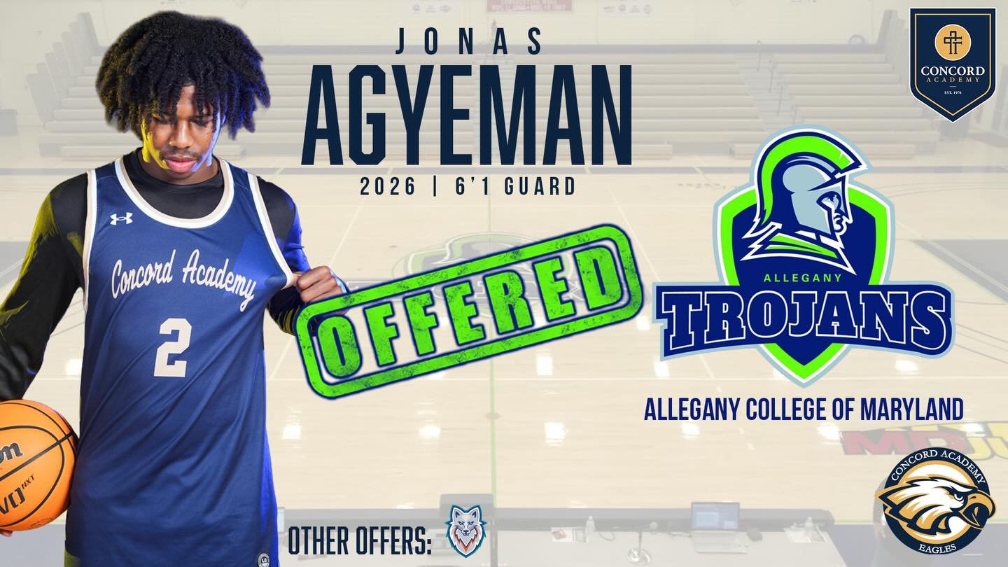 Congratulations to Senior @_jonasagyeman_ on his recent offer from @acmtrojans! #EaglesFly