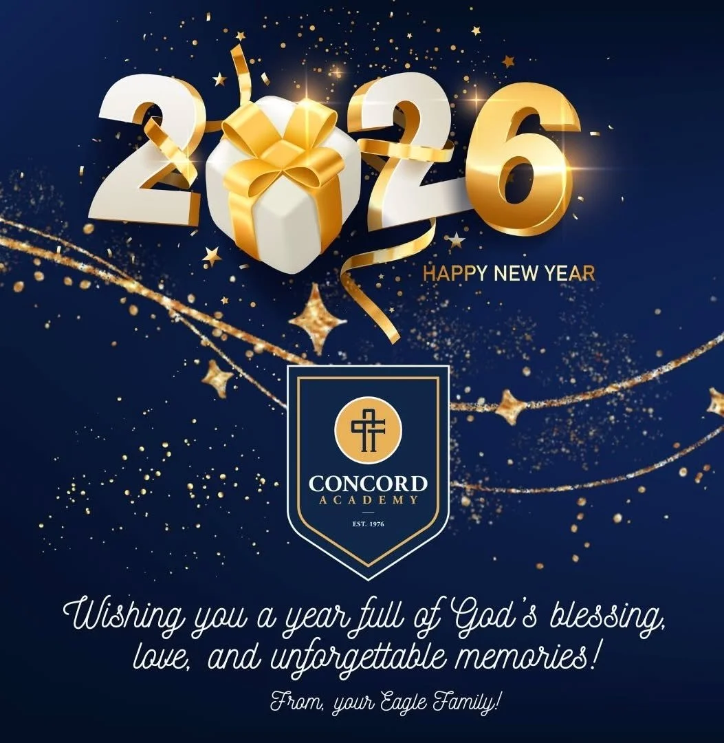 HAPPY NEW YEAR, EAGLES! 

#concordacademync