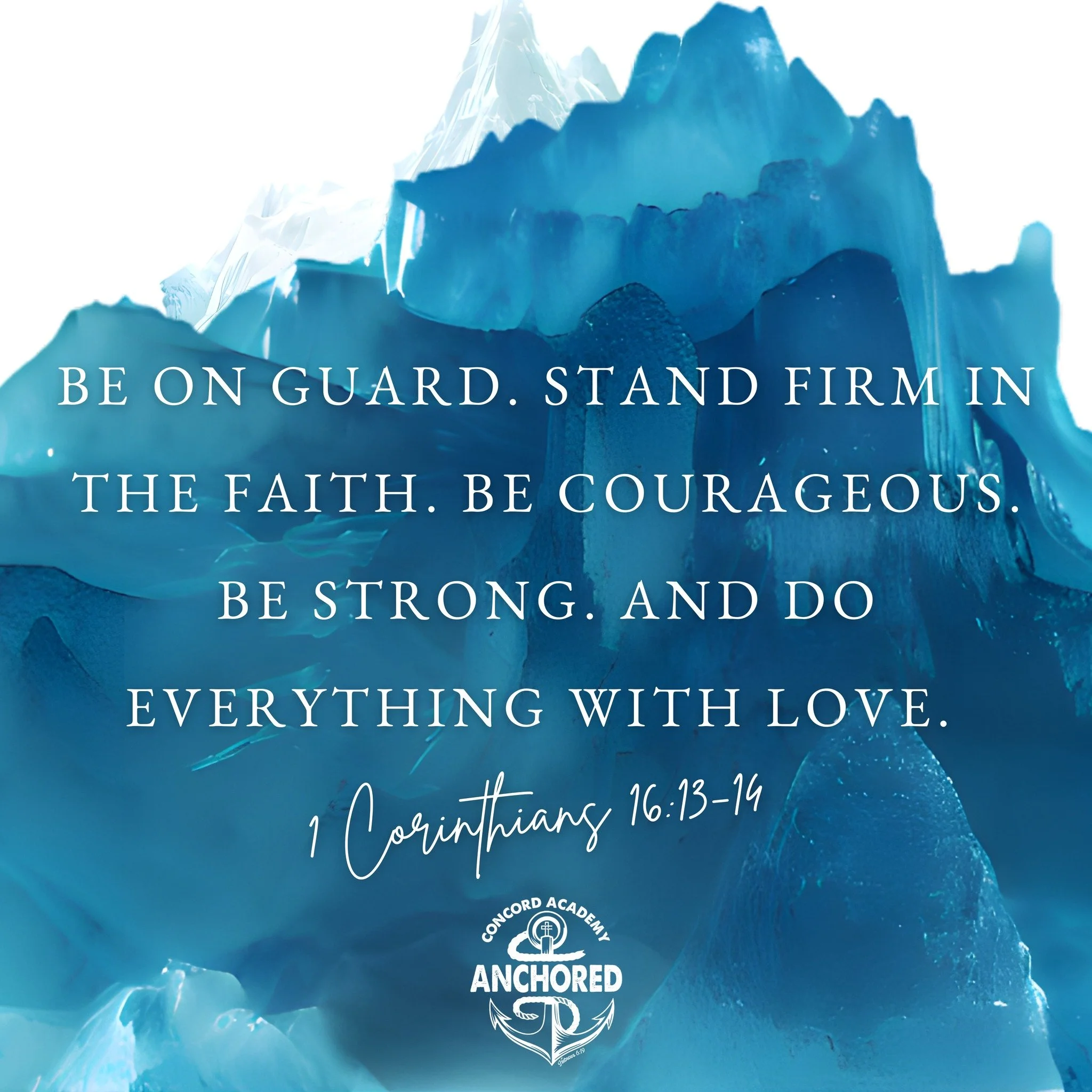 ⚓ ANCHORED IN THE WORD ⚓

#concordacademync #educatingwithexcellence #lovingJesus #changingtheworld #onestudentatatime