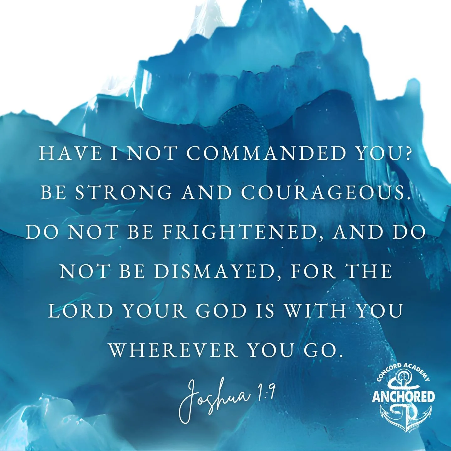 ⚓️ ANCHORED IN THE WORD ⚓️

#concordacademync #lovingJesus #changingtheworld