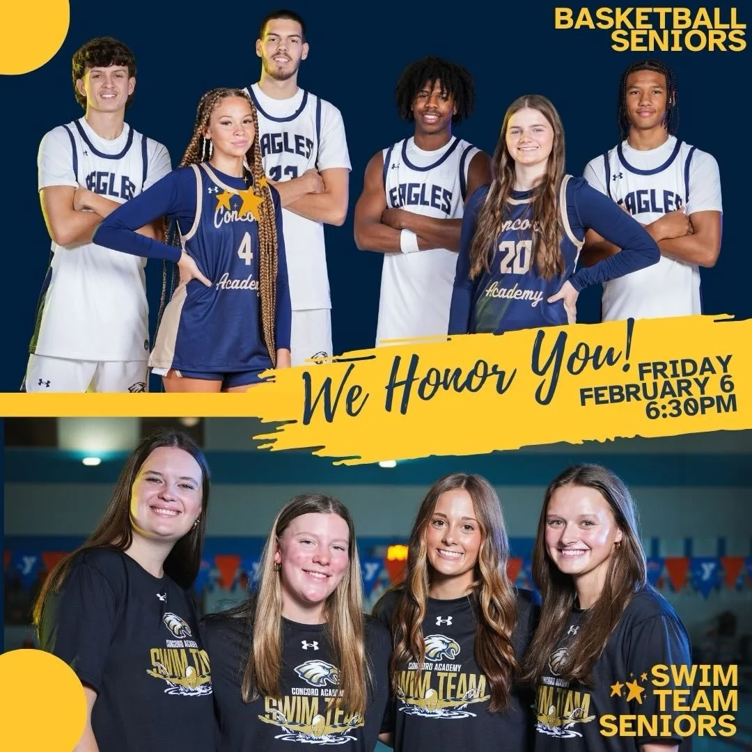 Join us tonight as our JV and Varsity teams take on Metrolina. We will also take time to honor our basketball and swim team seniors at 6:30 PM immediately following the Varsity Girls game. #goeagles🦅