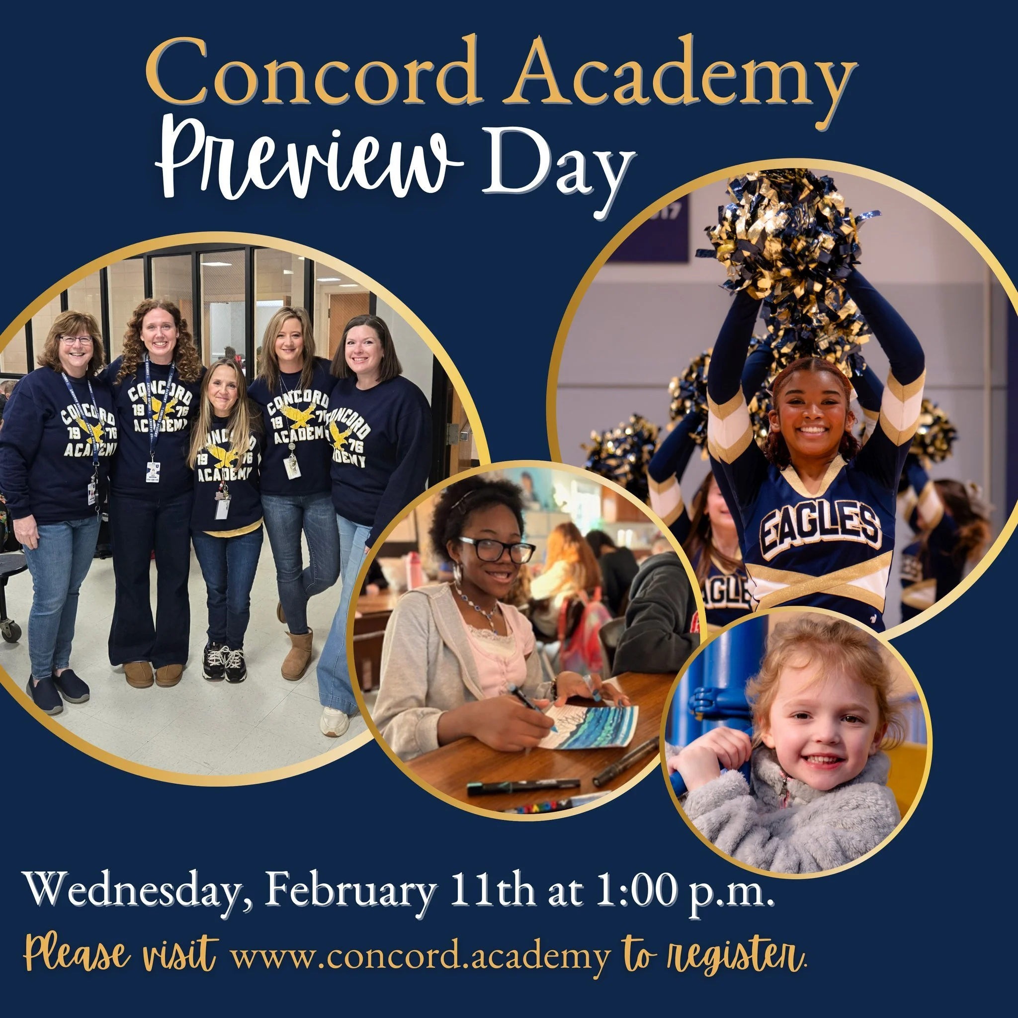 You're invited to Preview Day! Are you curious what makes Concord Academy unique? Join us on February 11, 2026 at 1:00 p.m. to experience our vision and mission first hand. Please visit www.concord.academy to register. We can't wait to meet you!
