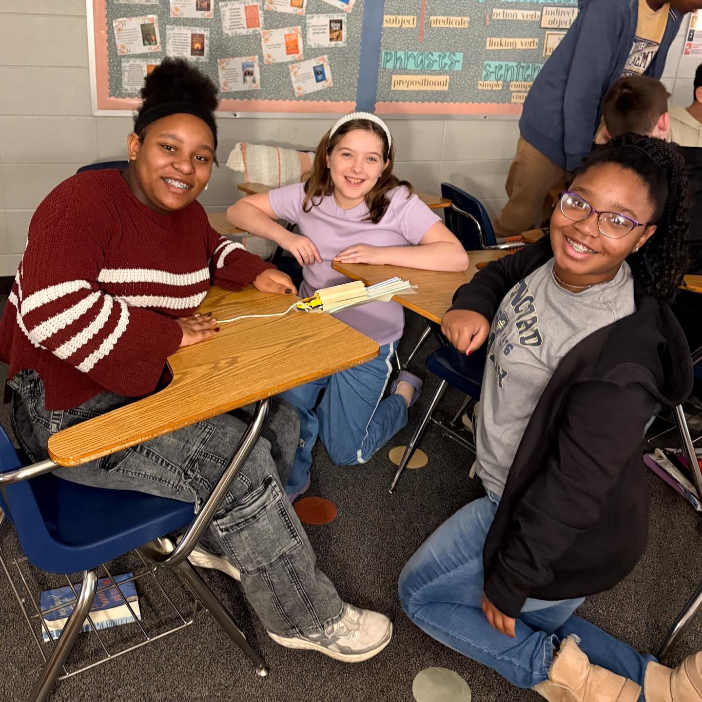 Before opening the pages of Bridge to Terabithia, Ms. Smith&rsquo;s ELA students stepped into the story with a hands-on bridge building challenge. Through this project the students explored themes of courage, imagination, and connection - bringing th