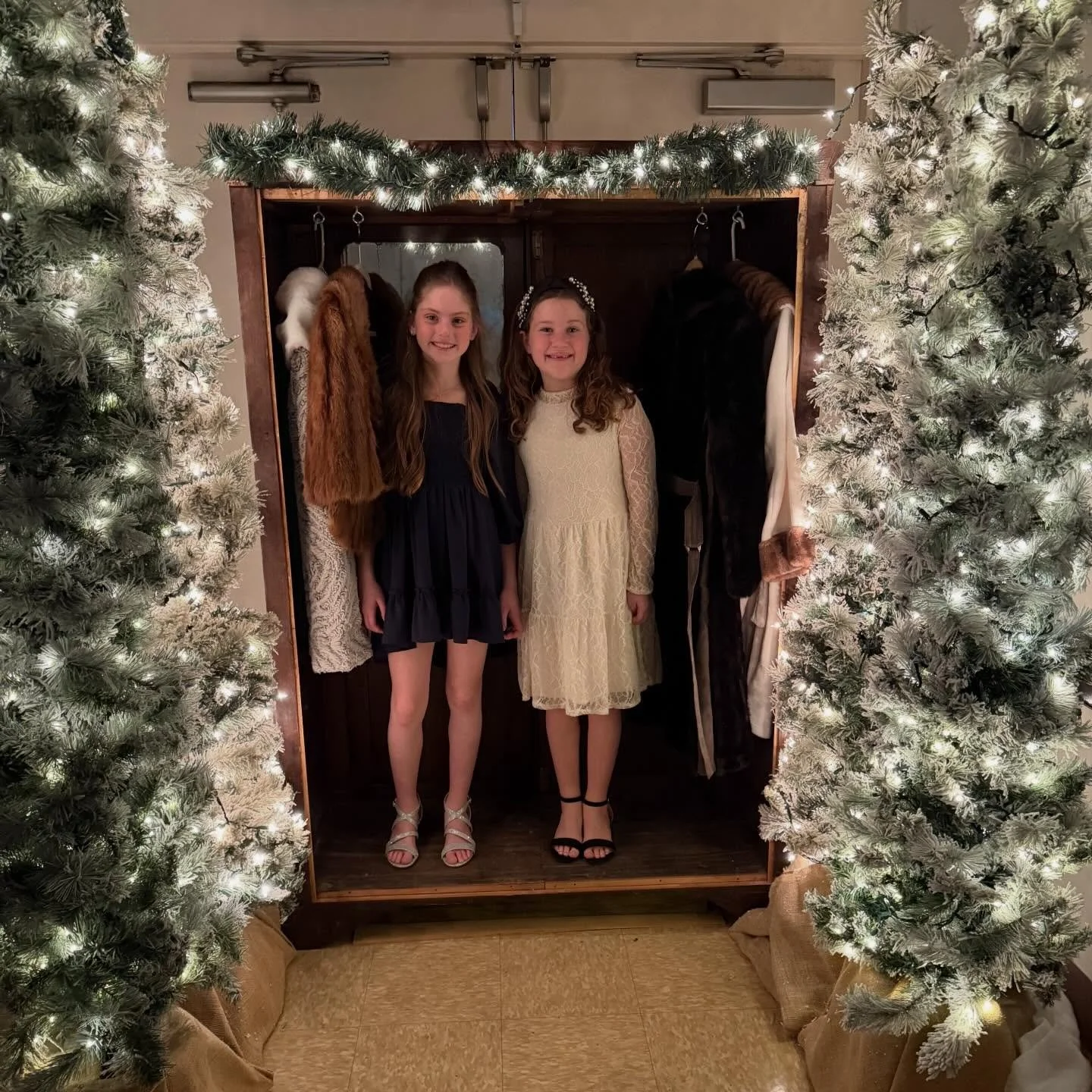 Through the wardrobe they went and straight into their very own Narnia! ❄️🦁 Our fourth grade students finished reading The Lion, The Witch, and The Wardrobe, and celebrated with a special tea! #concordacademync