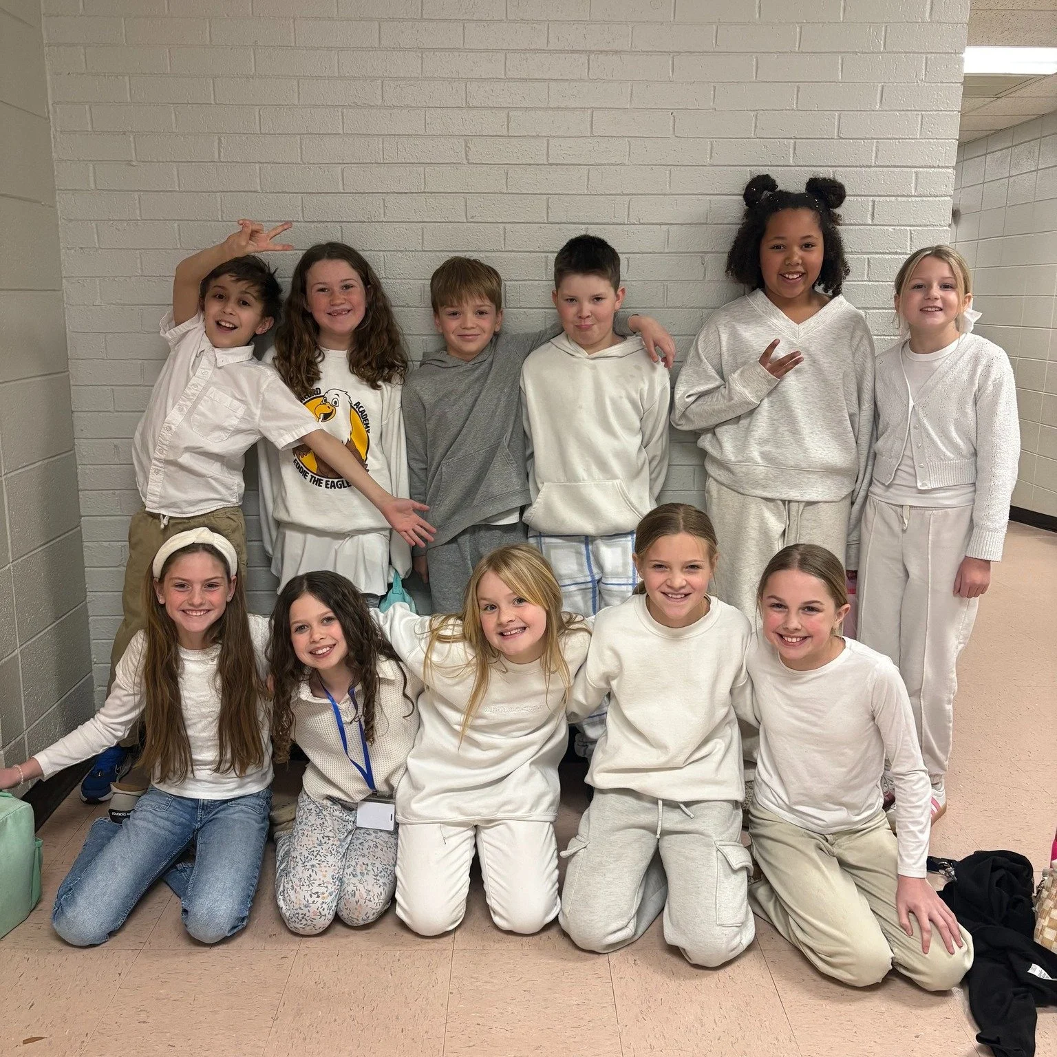 ⚪ WHITE OUT!
There was a school wide white out to cheer on our Eagles as they take on Gaston Christian tonight at 5:00 p.m. &amp; 6:30 p.m. for the NCISAA Semi Finals! 

#concordacademync  #GOEAGLES