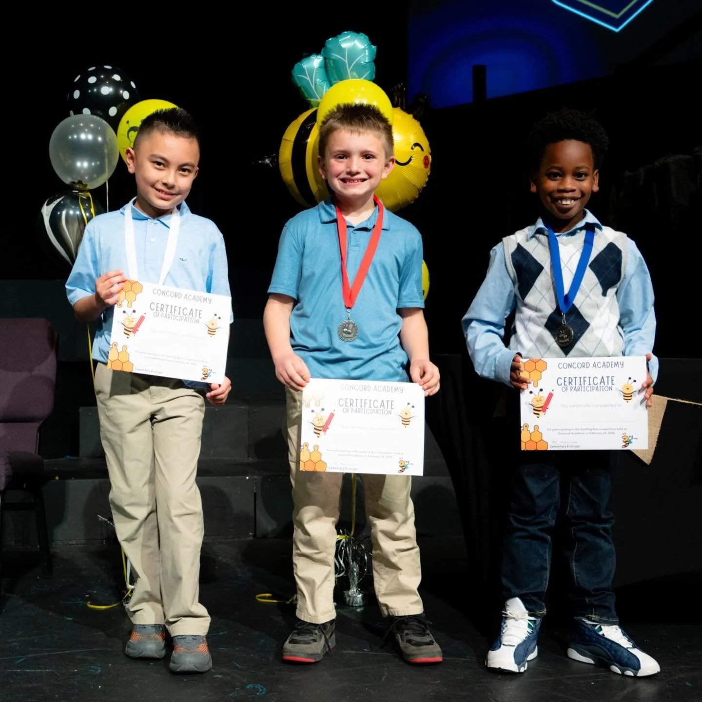 Buzzing with pride! 🐝✨We are SO proud of all our Spelling Bee participants! You were brave, bold, and ready to spell your hearts out. Standing on that stage isn&rsquo;t easy, and you did an amazing job! Way to go, super spellers! 
#concordacademync