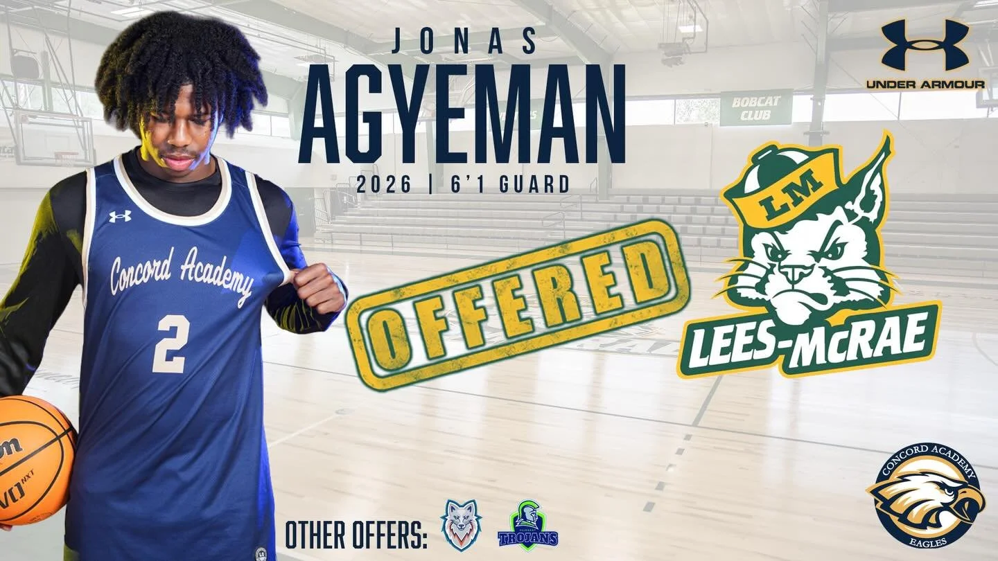 ICYMI: Congratulations to Senior @_jonasagyeman_ on his recent offer from @leesmcraembb ! #EaglesFly