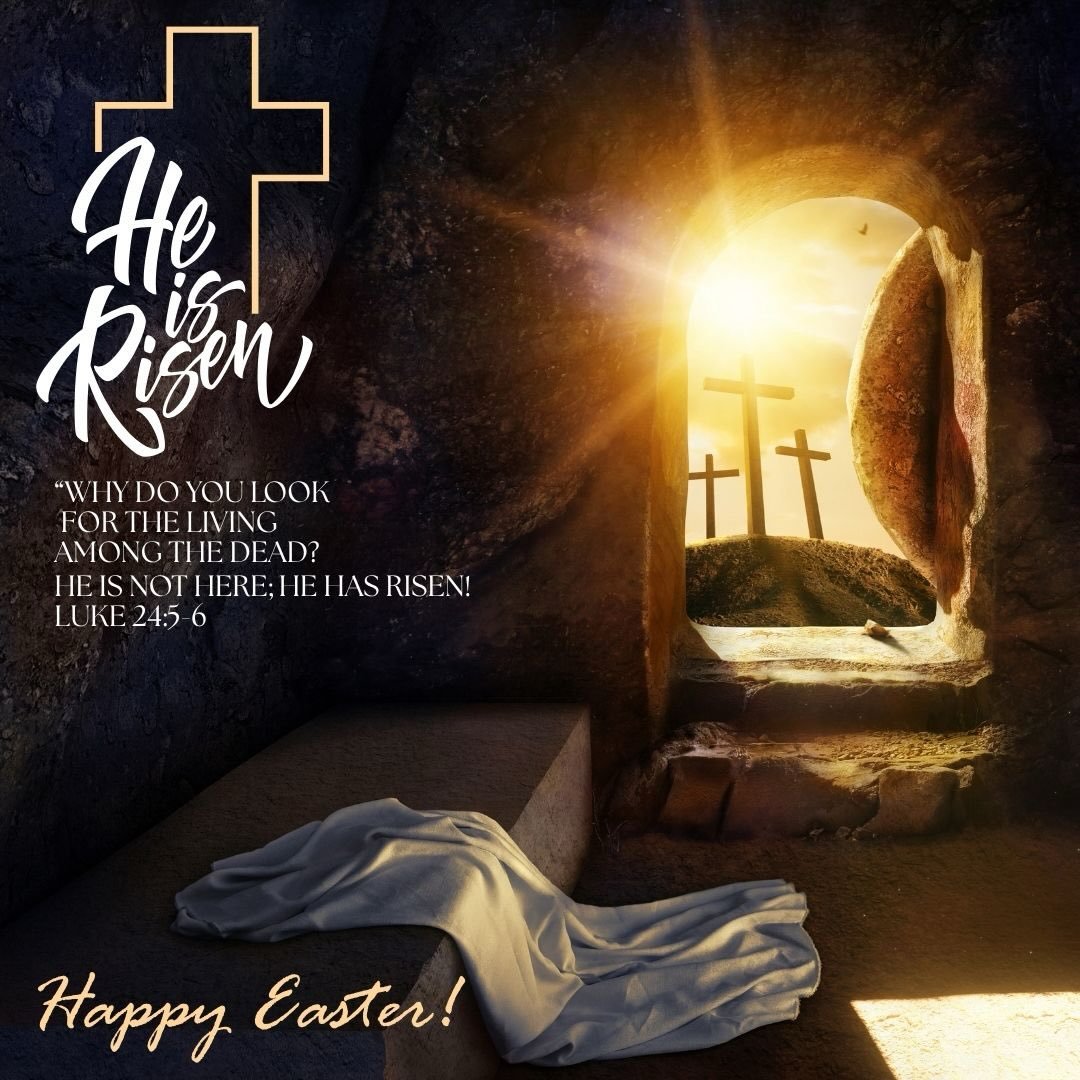 Happy Easter, Eagle Family! He is risen! 

#concordacademync