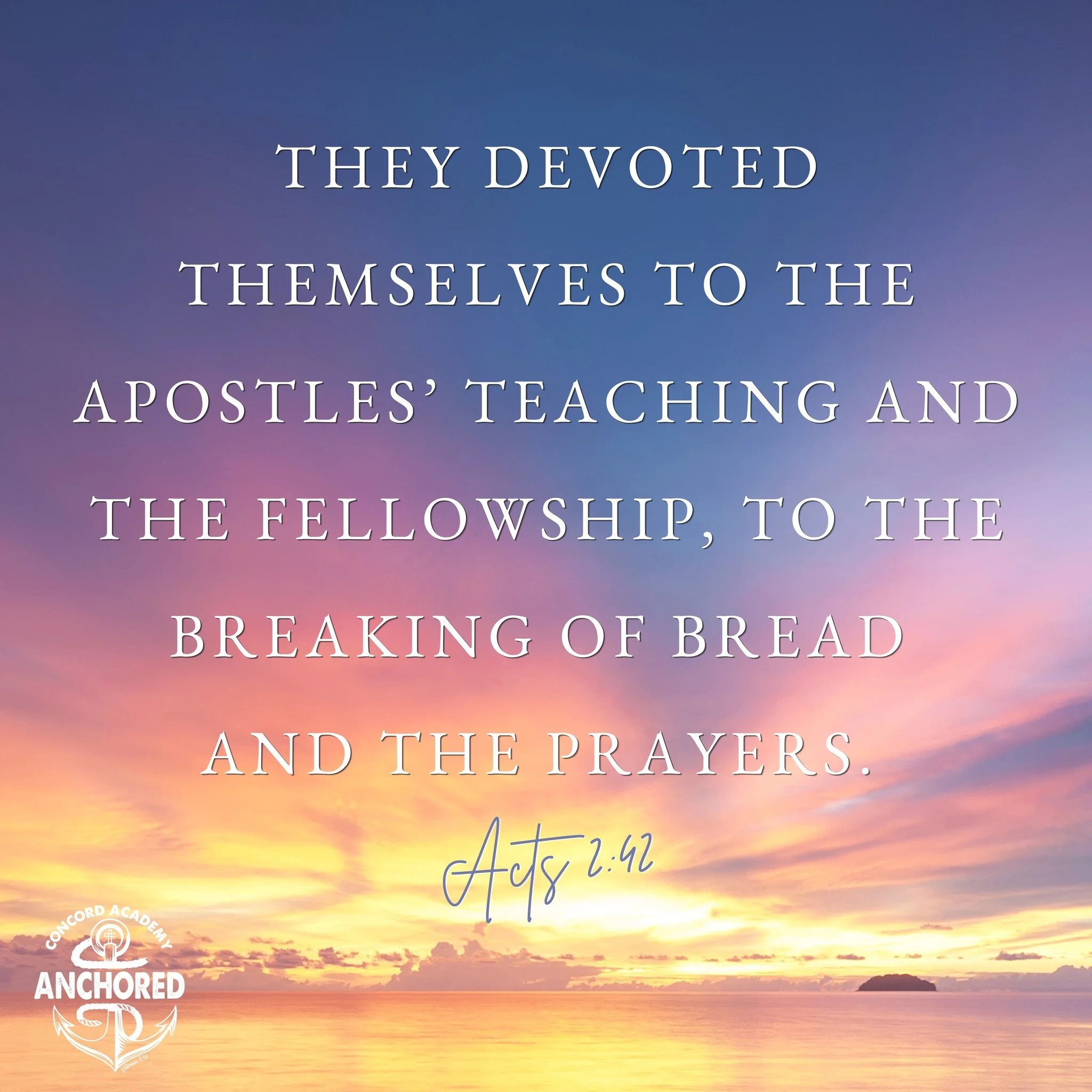 ⚓ ANCHORED IN THE WORD⚓

#concordacademync #educatingwithexcellence #lovingJesus #changingtheworld #onestudentatatime