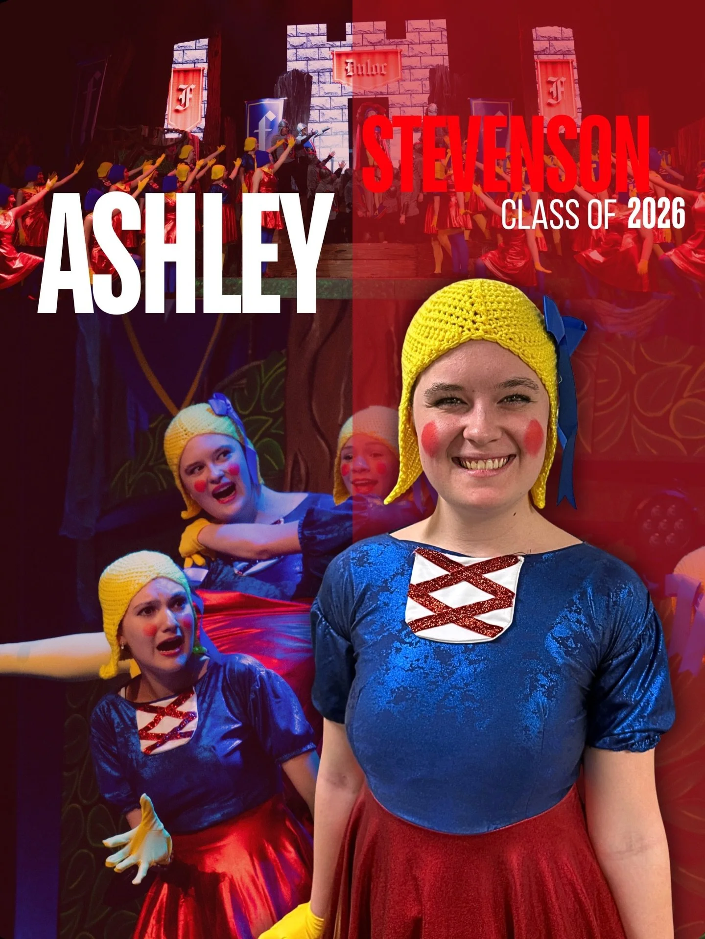 ✨Senior Spotlight✨

🔴Ashley Stevenson: 
In her final year, Ashley decided to take to the stage after being a part of the tech/crew and we are so glad she did!
