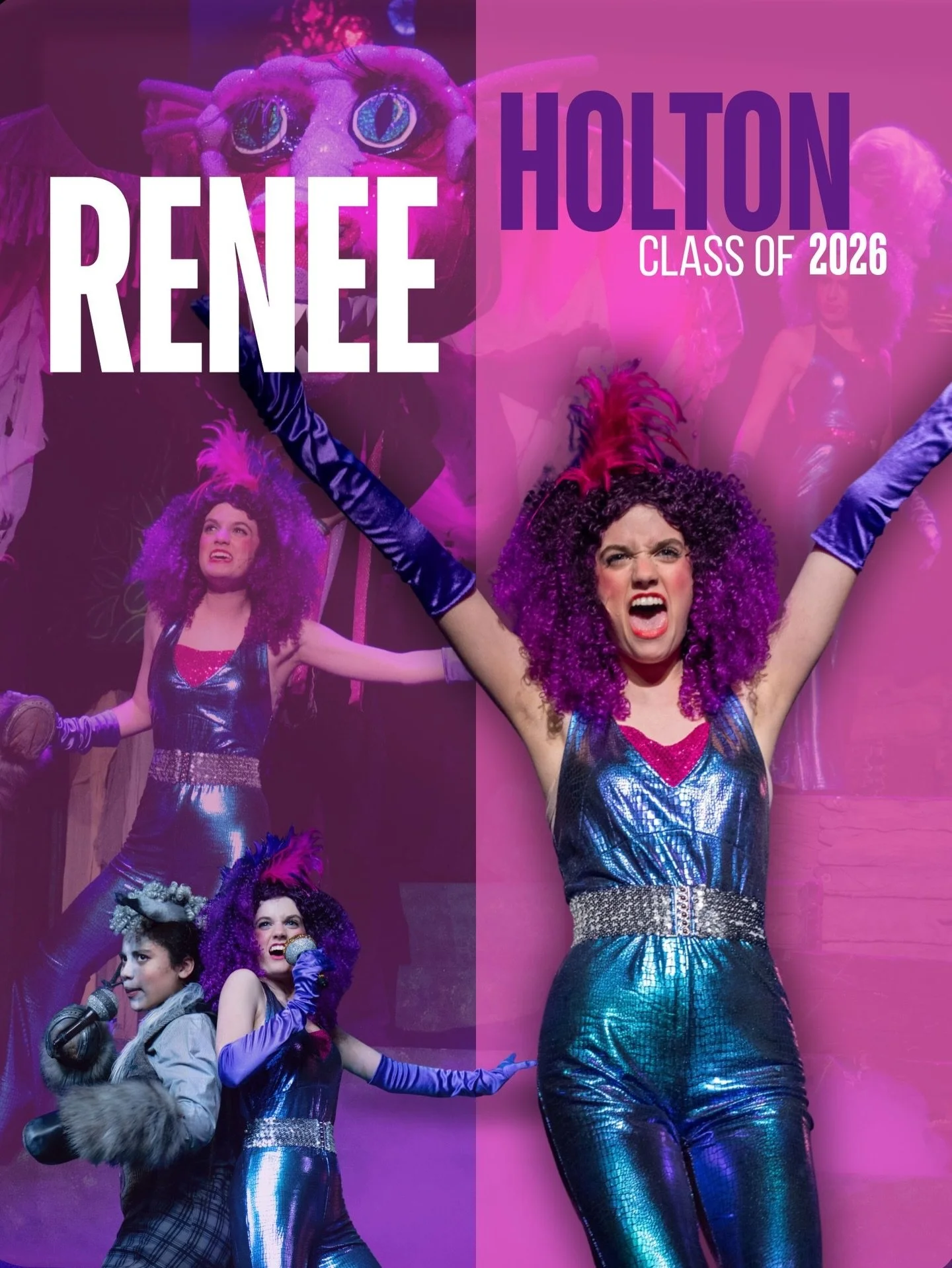 ✨Senior Spotlight✨

🐉 Renee Holton: 
The Dragon Queen herself, Renee has taken to the stage with an unmatched passion and we are so thankful she joined our CAPA family!