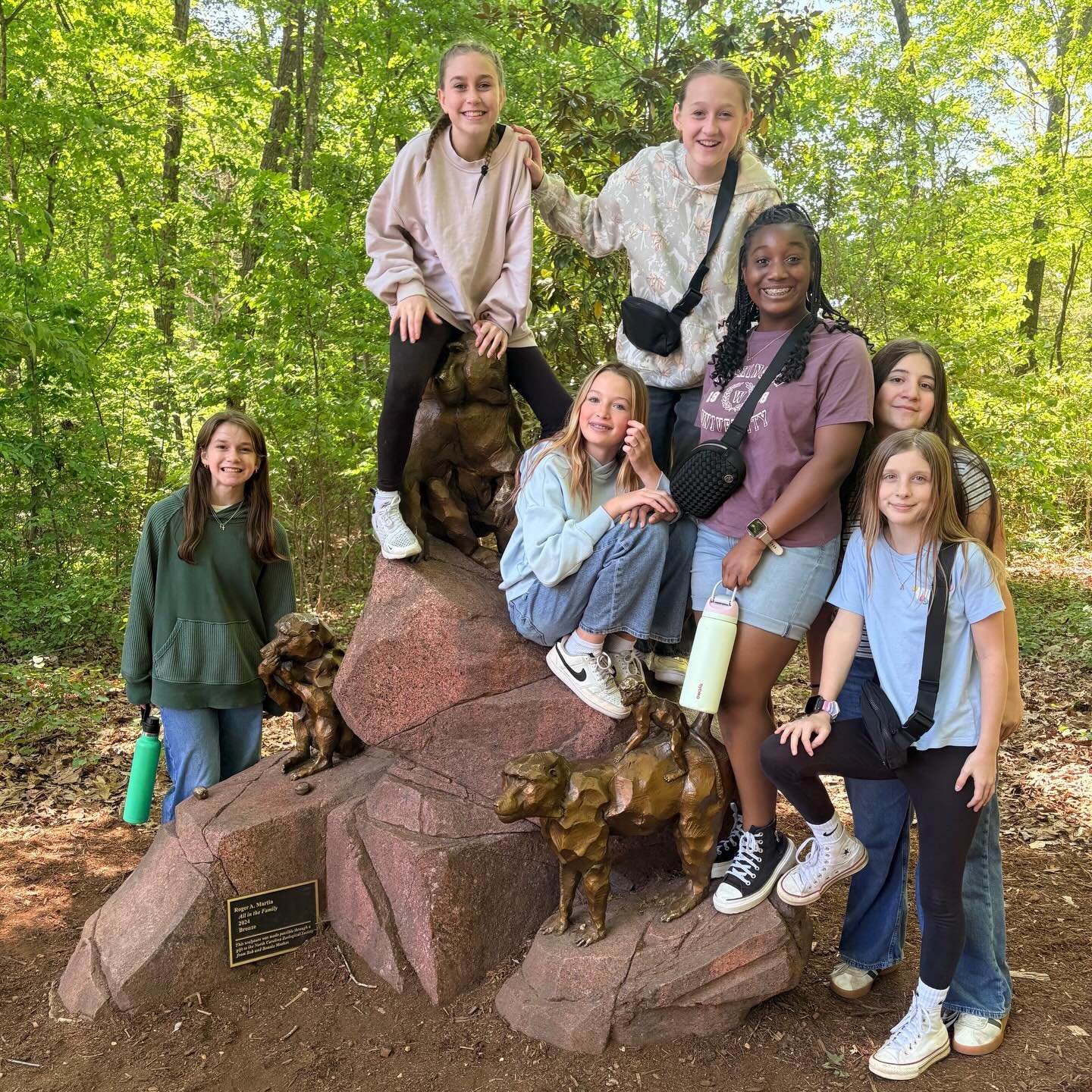 6th grade zoo field trip! 🐾☀️ Perfect weather, sweet friendships, and soaking in the beauty of God&rsquo;s creation!