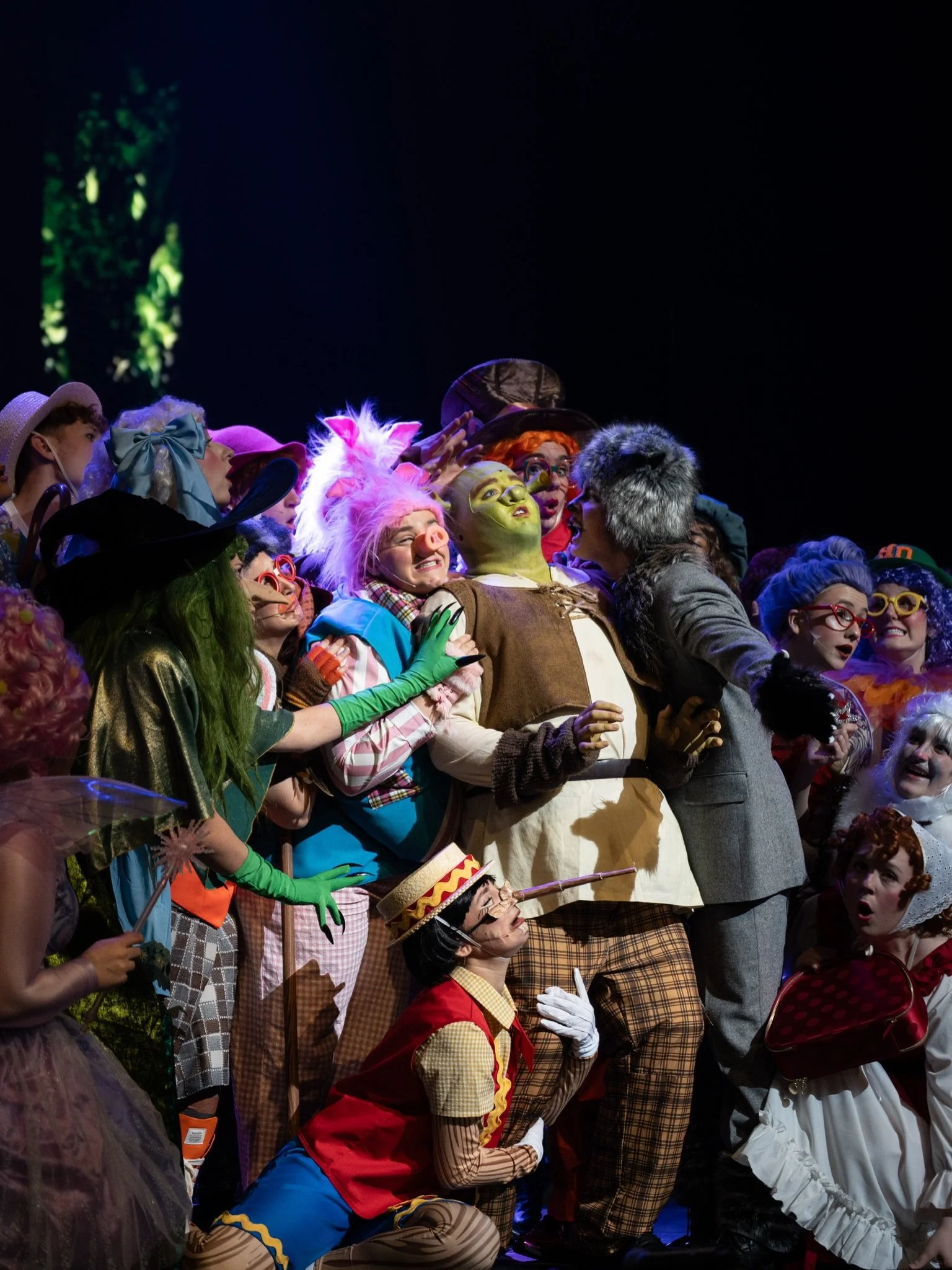 What better day to celebrate the hard work and incredible artistry of the CAPA Cast &amp; Crew of Shrek the Musical! You created the biggest, brightest, most beautiful world for all to enjoy!! 
💚🫏🧅👑