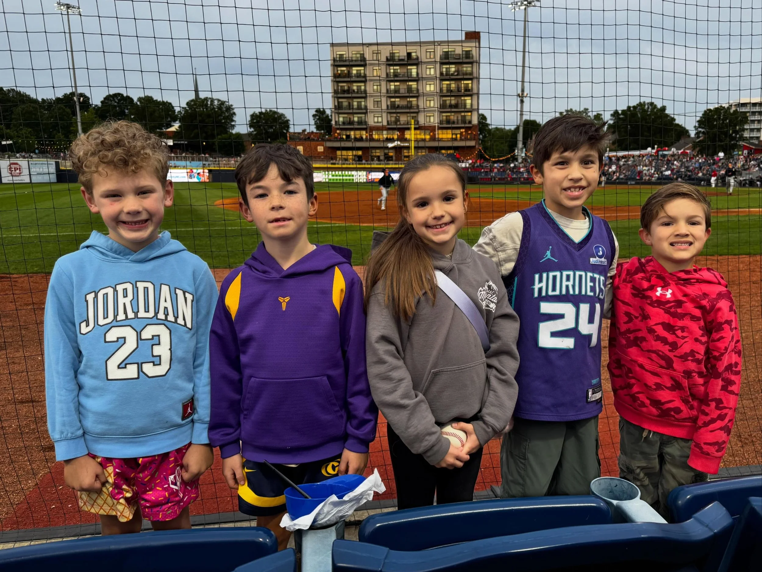 Spirit Night with the @kcannonballers! ⚾️ #concordacademync