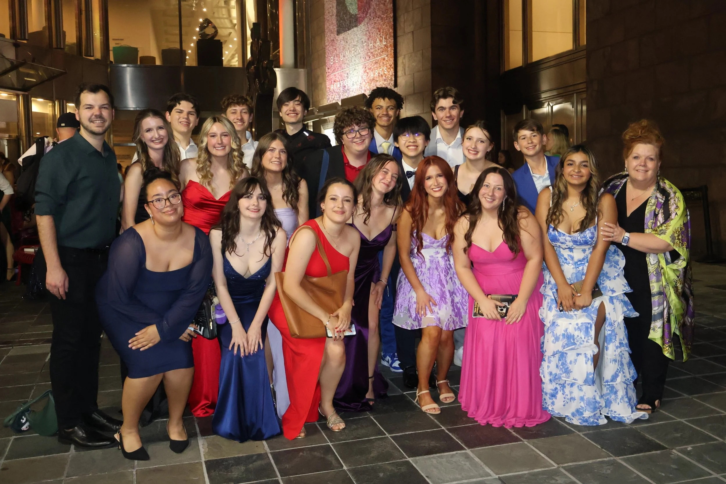 A big bright beautiful world of CAPA at the @blumeyawards!
&bull;
Shoutout to @qtqueenbee (Top 6 Best Actress), @valerie_cutter57 (Top 6 Best Stage Manager), @awesome_aiden_ (Top 6 Best Set), and Best Actor Finalist @coen_furr!